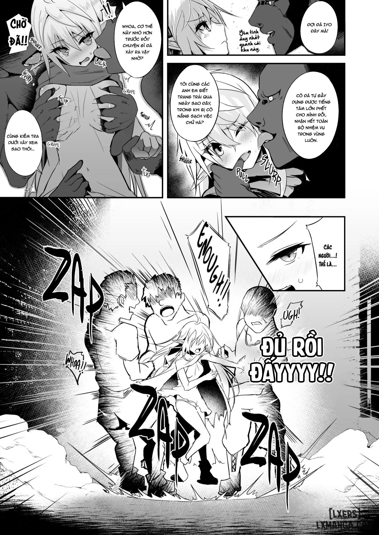 HentaiVN.net - Ảnh 7 - Nàng Elf chạy trốn - Chap 8