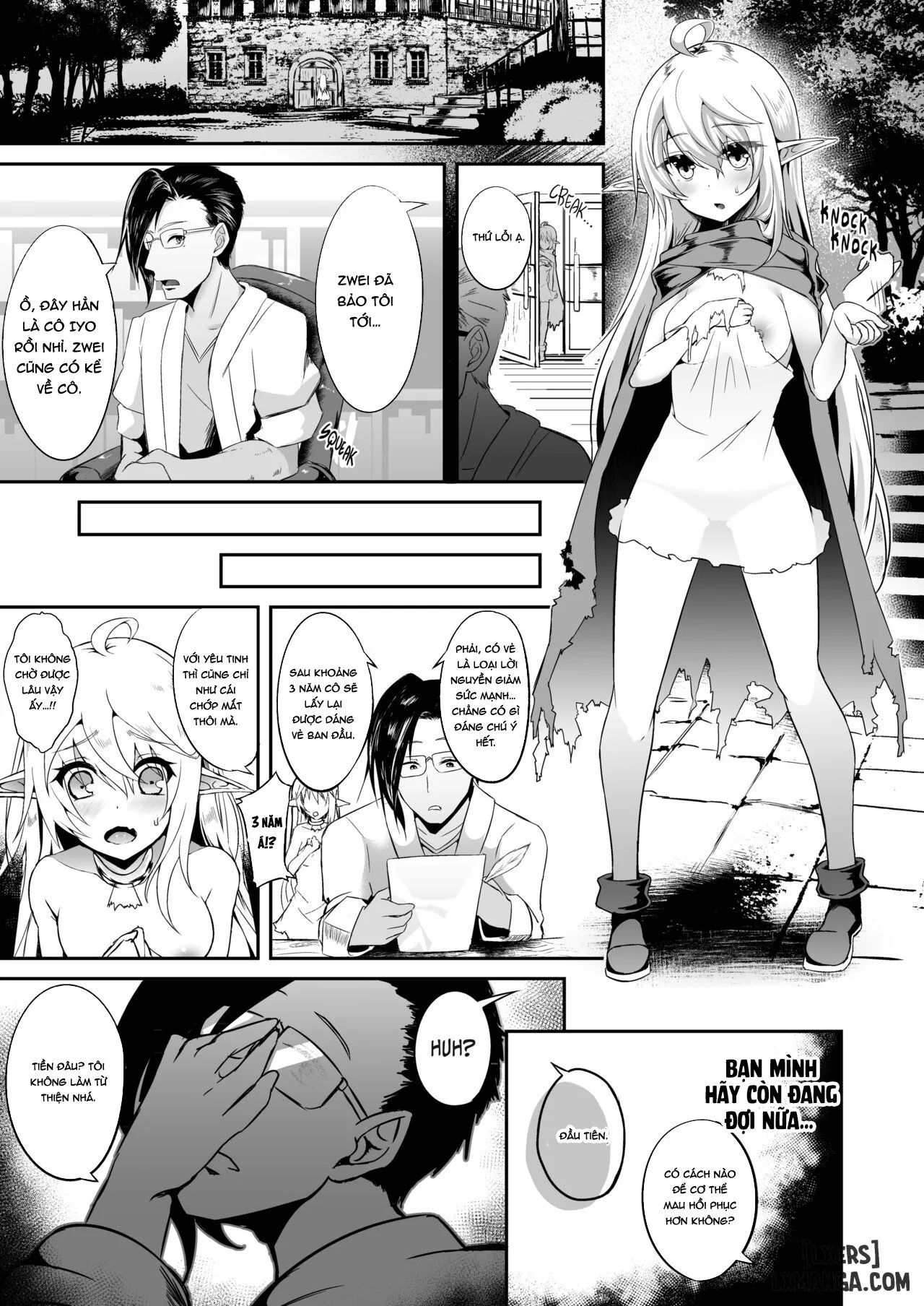 HentaiVN.net - Ảnh 9 - Nàng Elf chạy trốn - Chap 8