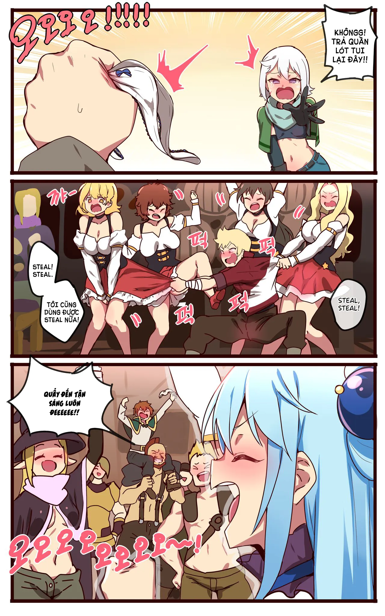 HentaiVN.net - Ảnh 3 - Kono Subarashii Sekai ni Syukufuku o! [この素晴らしい 世界に祝福を!] - Oneshot