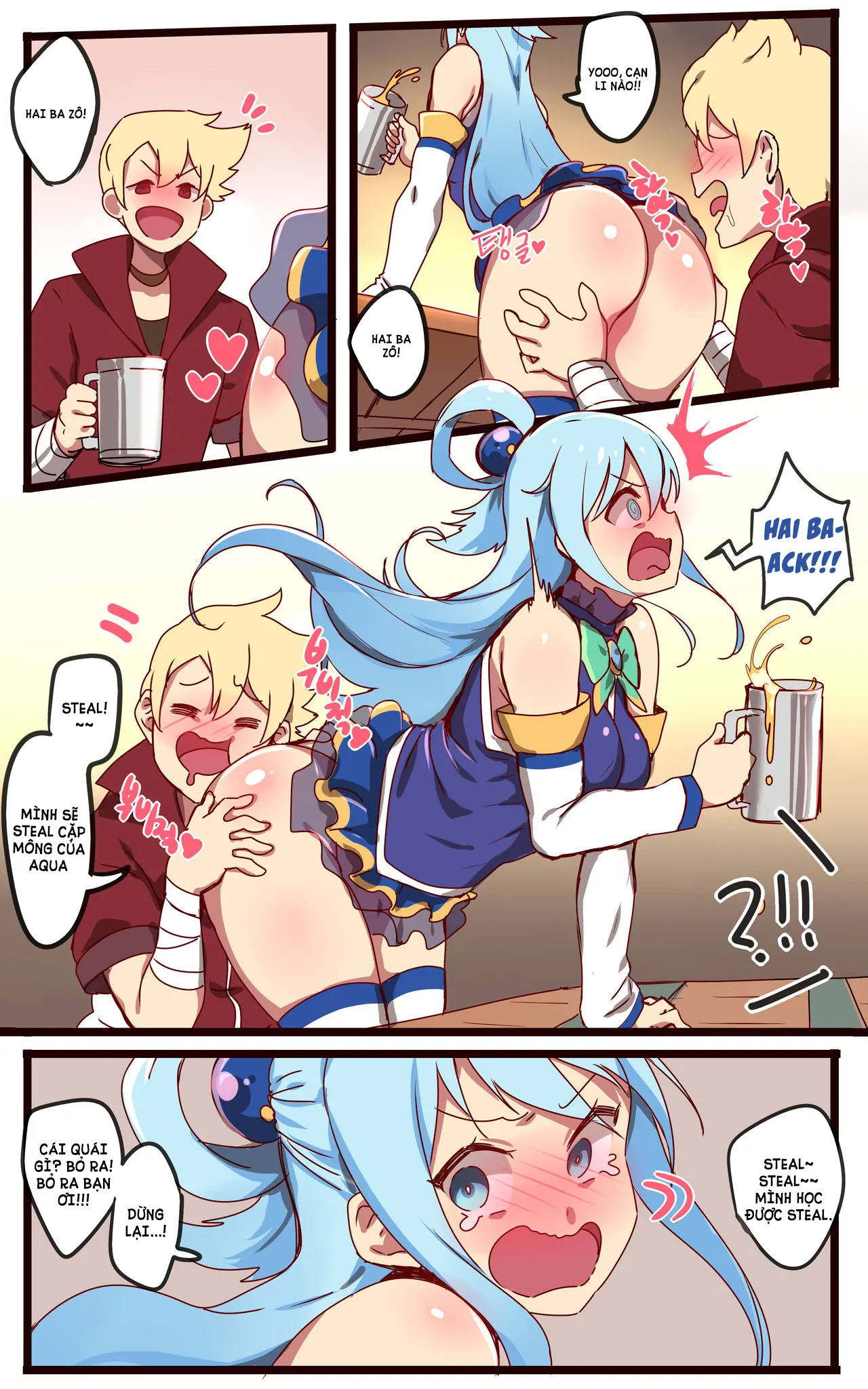 HentaiVN.net - Ảnh 5 - Kono Subarashii Sekai ni Syukufuku o! [この素晴らしい 世界に祝福を!] - Oneshot
