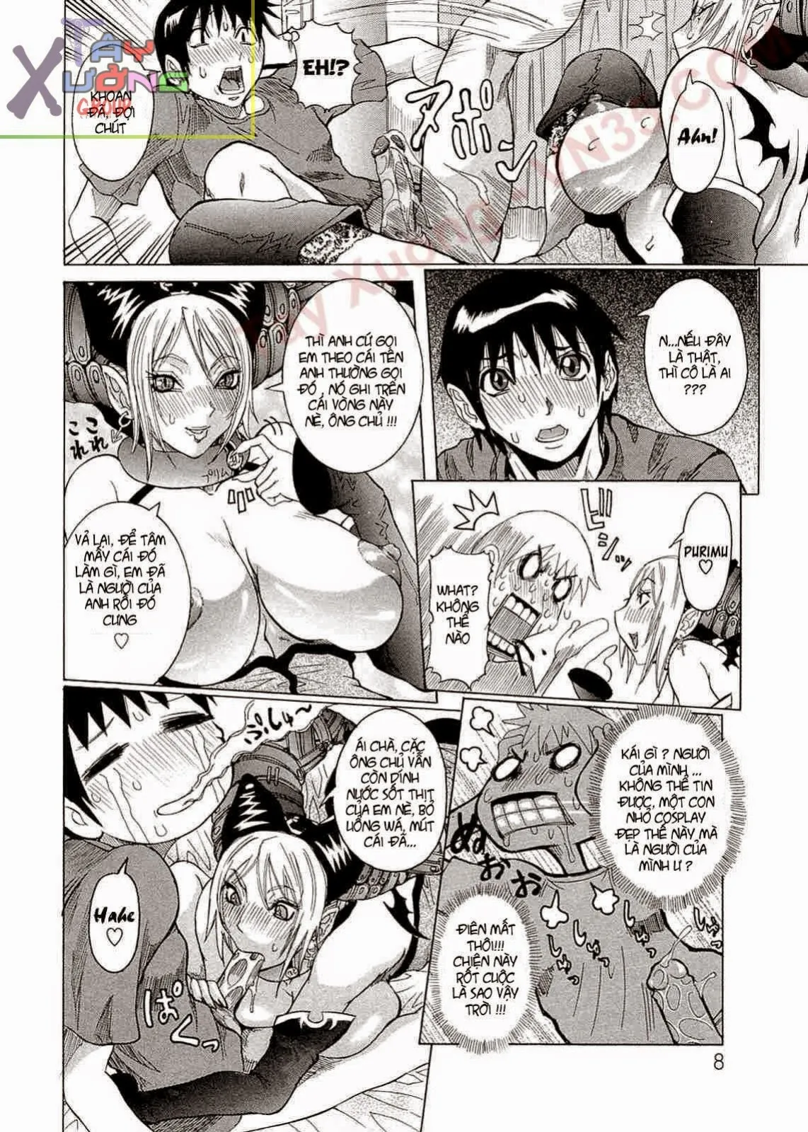 HentaiVN.net - Ảnh 9 - Purimu no Nikki - The Diary of Purimu [~Dashichatta De Shou~] - Chap 1