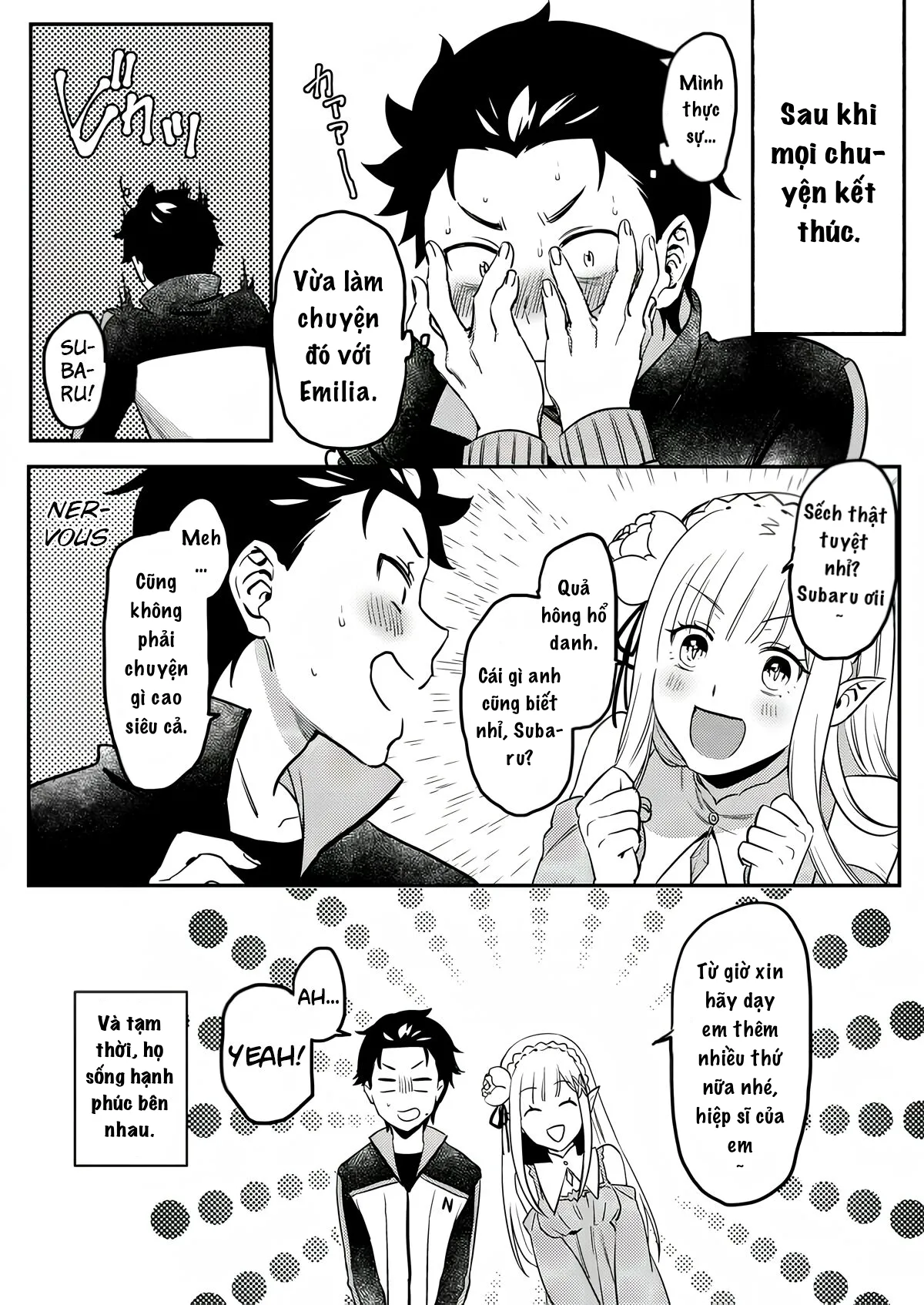 HentaiVN.net - Ảnh 18 - Emilia muốn biết cách tạo ra em bé - Oneshot