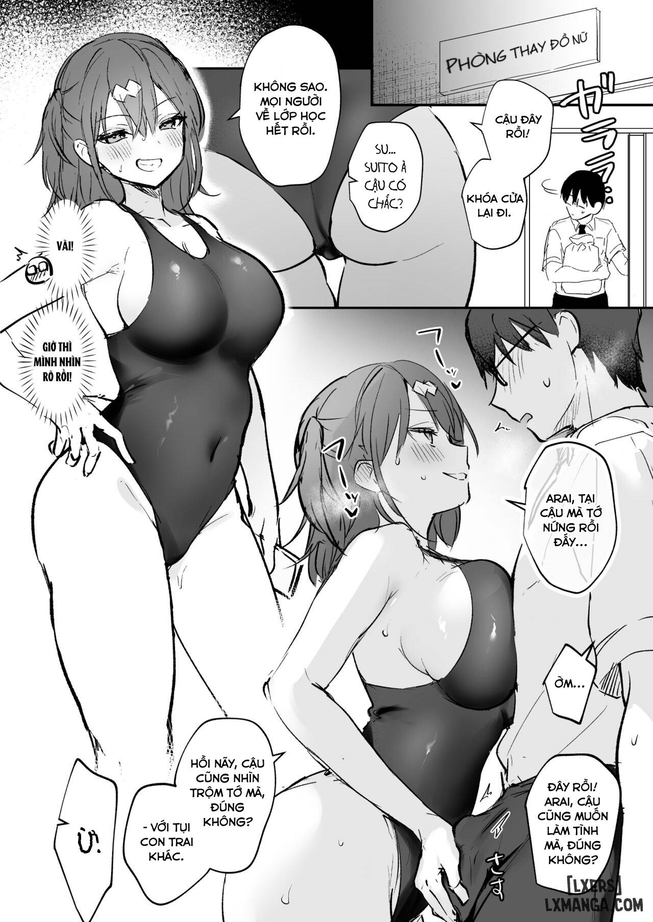 HentaiVN.net - Ảnh 5 - Suito-san Sukumizu Ecchi Manga - Oneshot.