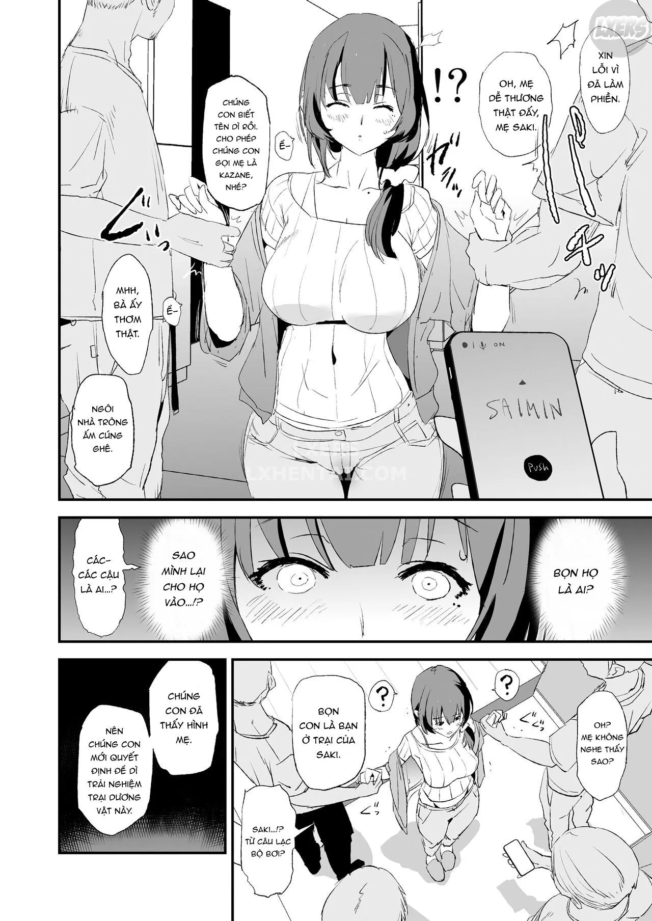 HentaiVN.net - Ảnh 12 - Cocksleeve Camp [Onaho Gasshuku] - Chap 2 - After The Daughter Mother Cocksleeve