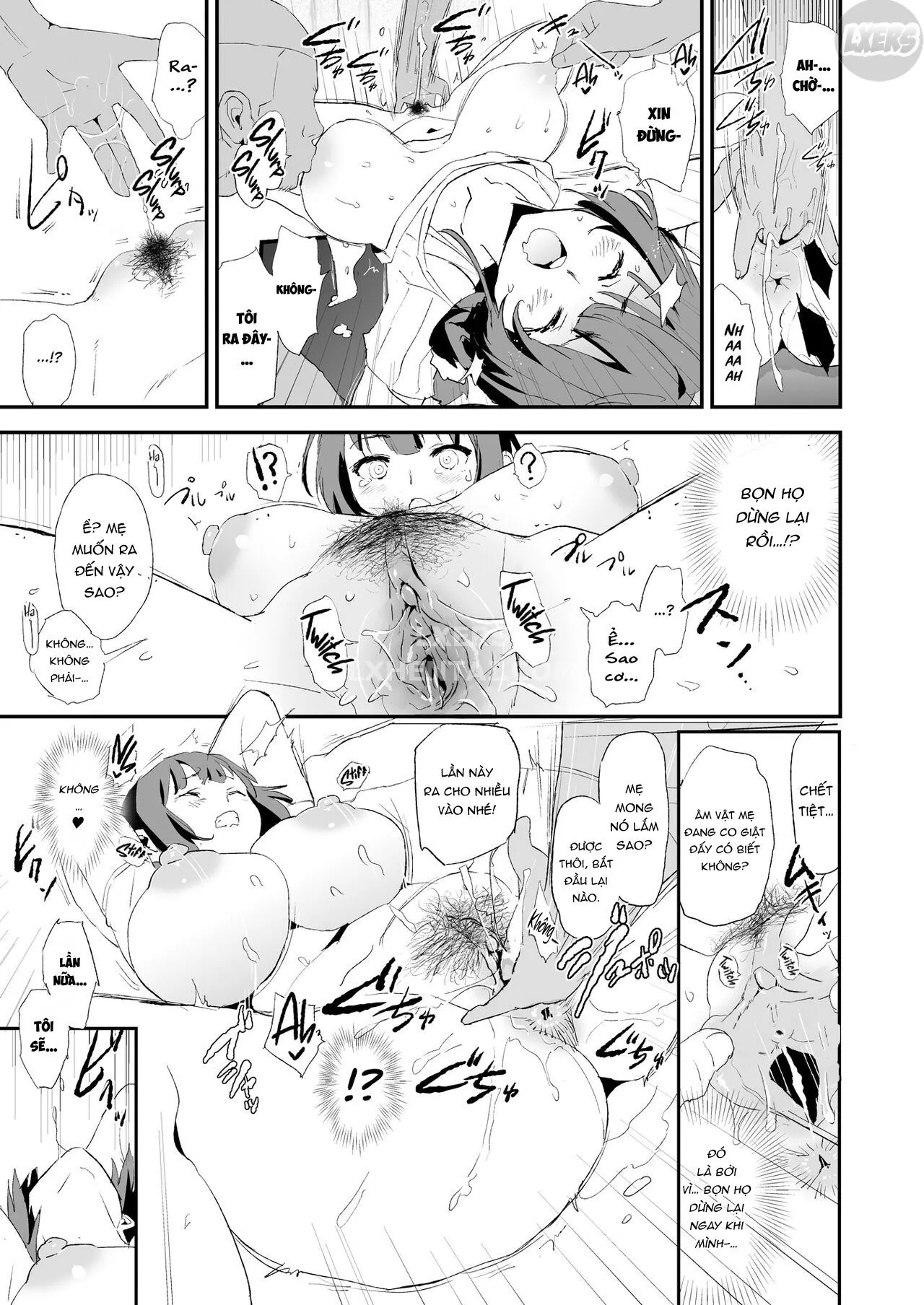 HentaiVN.net - Ảnh 17 - Cocksleeve Camp [Onaho Gasshuku] - Chap 2 - After The Daughter Mother Cocksleeve