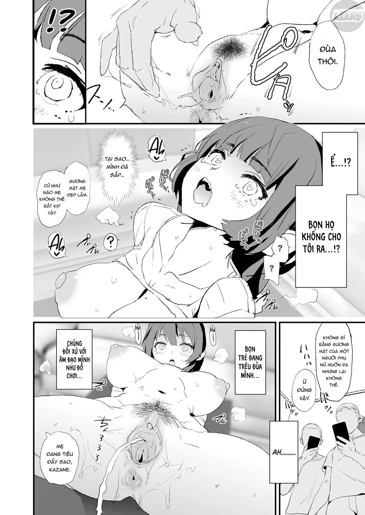 HentaiVN.net - Ảnh 18 - Cocksleeve Camp [Onaho Gasshuku] - Chap 2 - After The Daughter Mother Cocksleeve