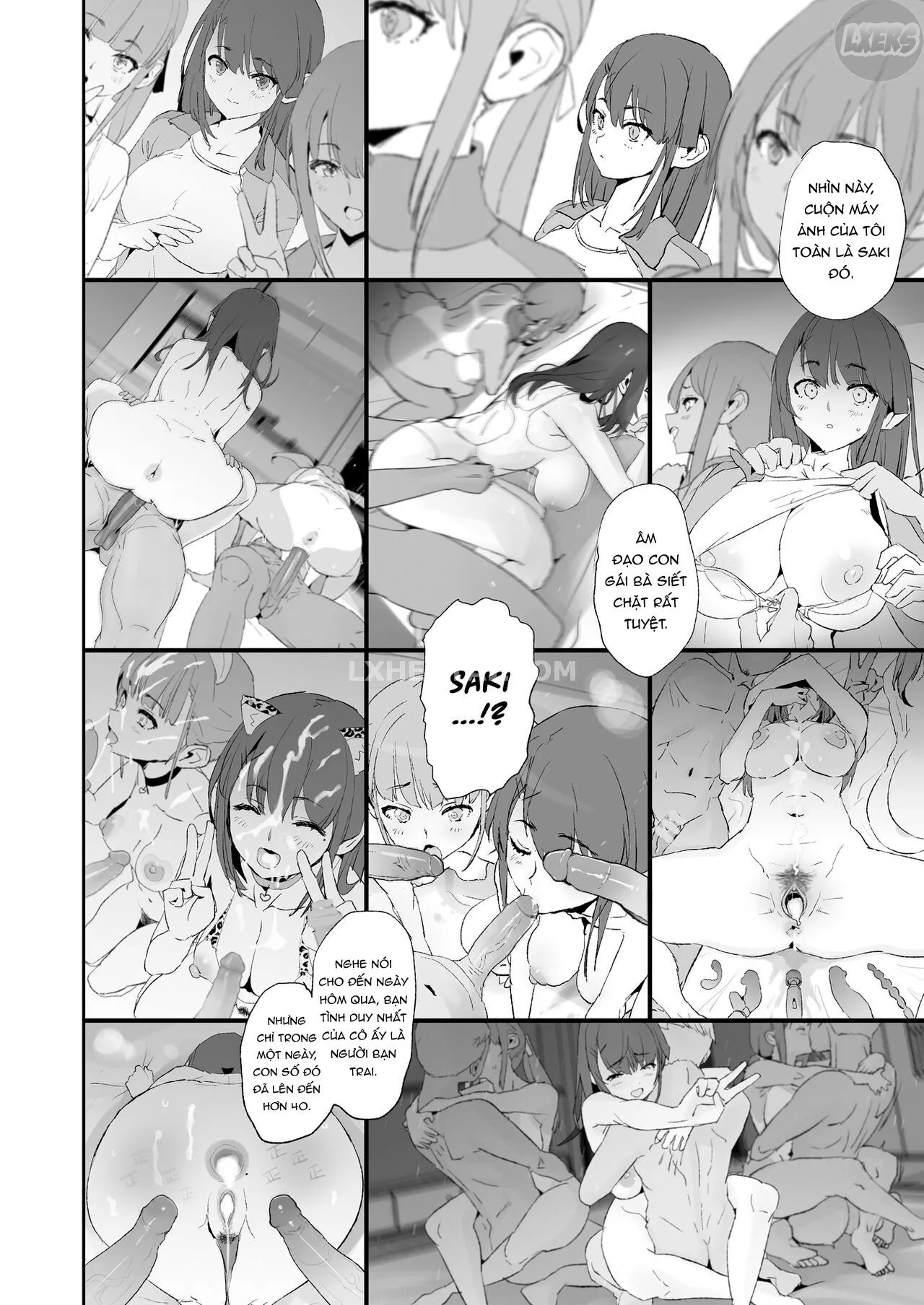 HentaiVN.net - Ảnh 24 - Cocksleeve Camp [Onaho Gasshuku] - Chap 2 - After The Daughter Mother Cocksleeve