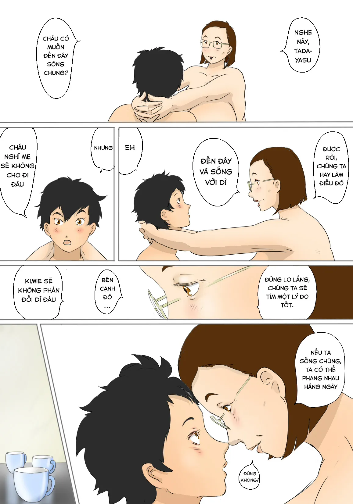 HentaiVN.net - Ảnh 16 - Cuộc Sống Hằng Ngày Của Cậu Con Có Con Cá Chà Bặc [Kazue to Kimie no Nichijou Seikatsu ; Daily Life of Kazue and Kimie] - OneShot