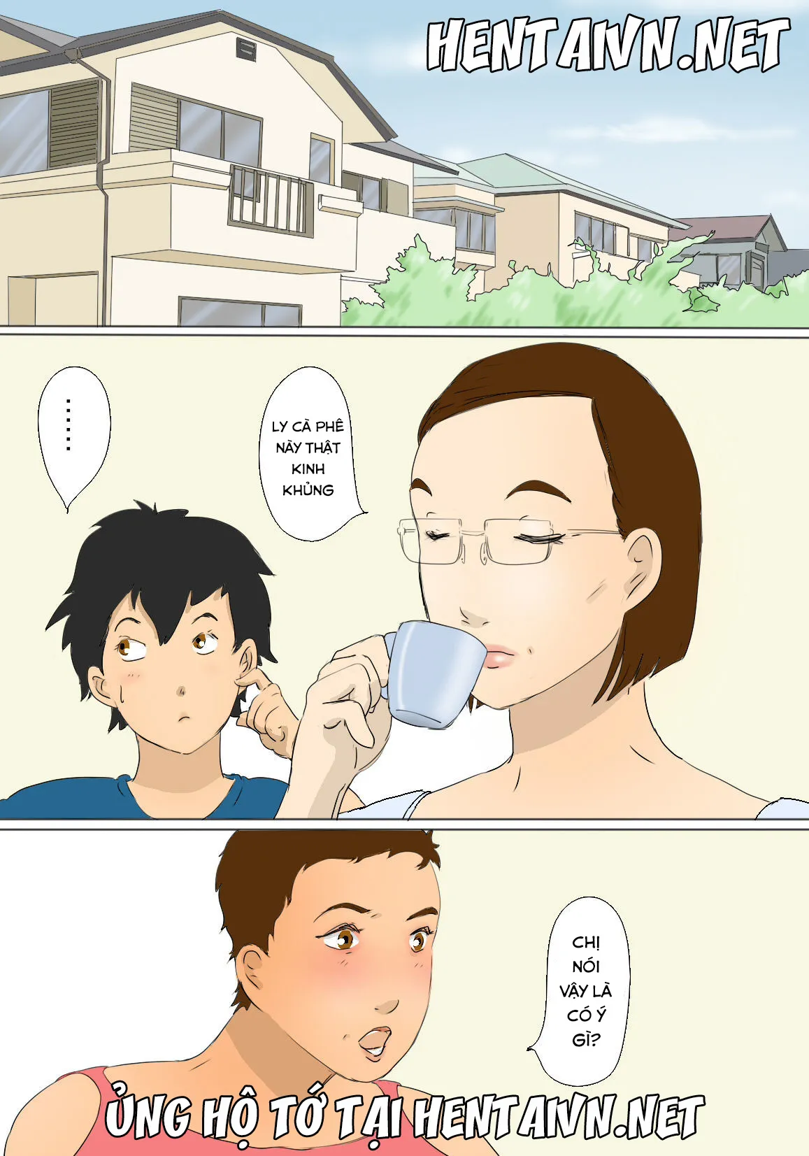 HentaiVN.net - Ảnh 17 - Cuộc Sống Hằng Ngày Của Cậu Con Có Con Cá Chà Bặc [Kazue to Kimie no Nichijou Seikatsu ; Daily Life of Kazue and Kimie] - OneShot