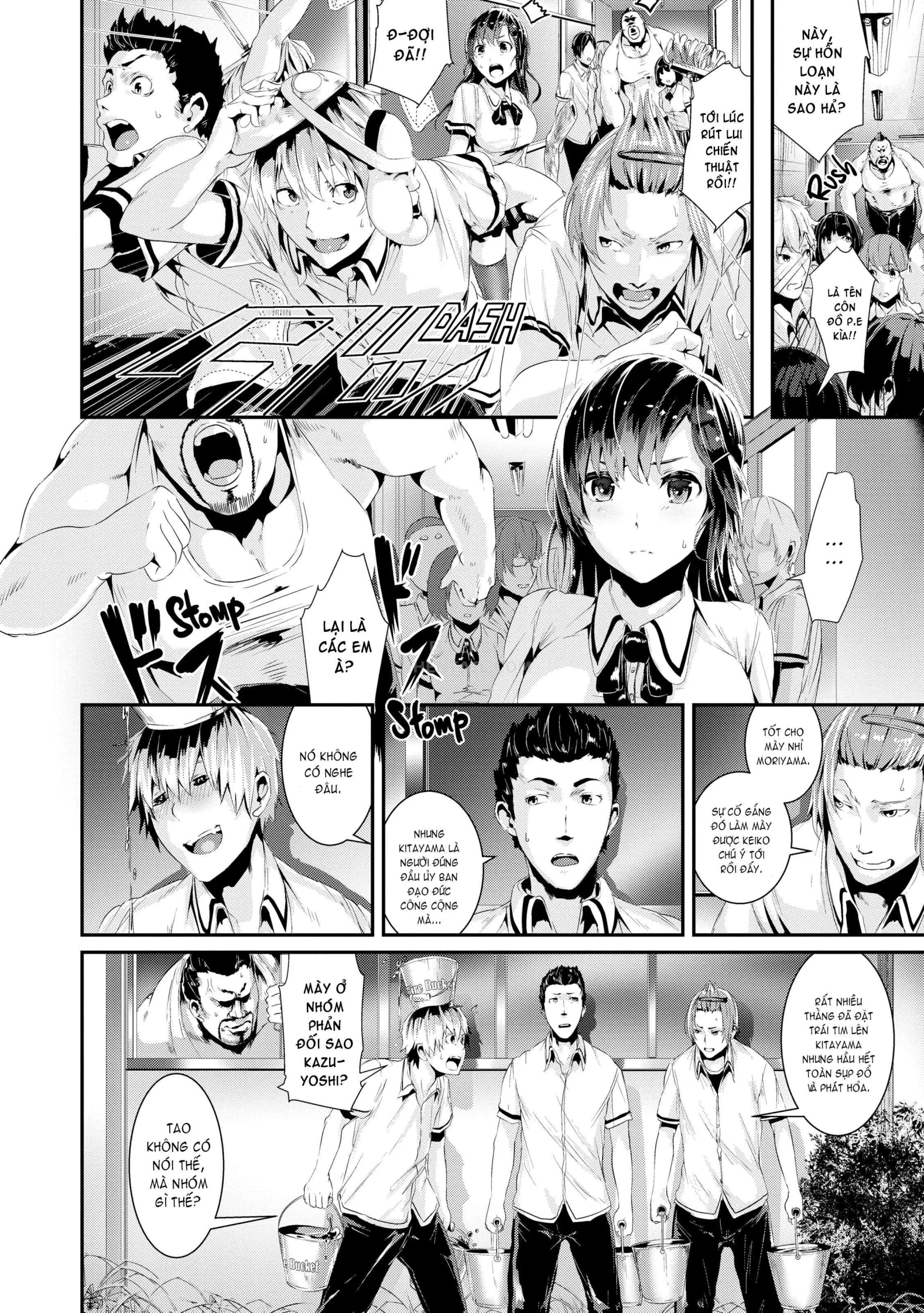 HentaiVN.net - Ảnh 12 - Wild at School [Defrightful School Mystery; Married Woman Midnight; Village of Eight Hakama; The Da Weenci Code; Chick Wrecked; Stone-Faced Detective All-Knight Scoop; Wack Job Valentine; Wack Job Sudden Death; Star Sex; Interviews And Entrance Exams] - Chap 1 - Defrightful School Mystery