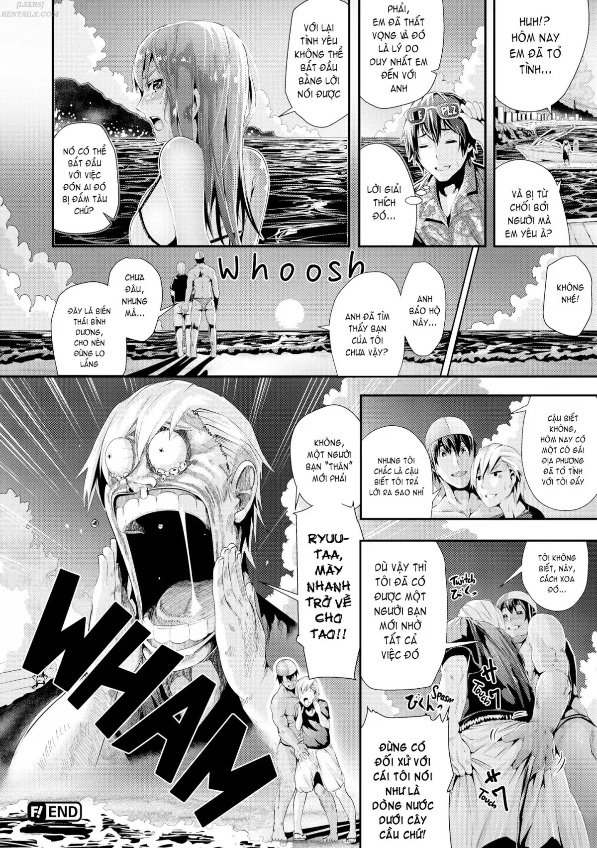 HentaiVN.net - Ảnh 19 - Wild at School [Defrightful School Mystery; Married Woman Midnight; Village of Eight Hakama; The Da Weenci Code; Chick Wrecked; Stone-Faced Detective All-Knight Scoop; Wack Job Valentine; Wack Job Sudden Death; Star Sex; Interviews And Entrance Exams] - Chap 5 - Chick Wrecked