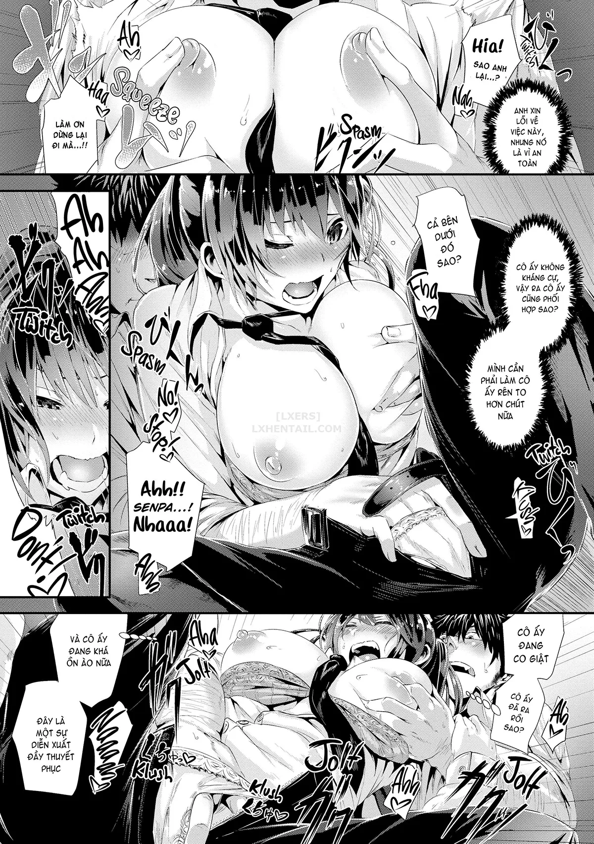 HentaiVN.net - Ảnh 8 - Wild at School [Defrightful School Mystery; Married Woman Midnight; Village of Eight Hakama; The Da Weenci Code; Chick Wrecked; Stone-Faced Detective All-Knight Scoop; Wack Job Valentine; Wack Job Sudden Death; Star Sex; Interviews And Entrance Exams] - Chap 6 - Stone-Faced Detective All-Knight Scoop