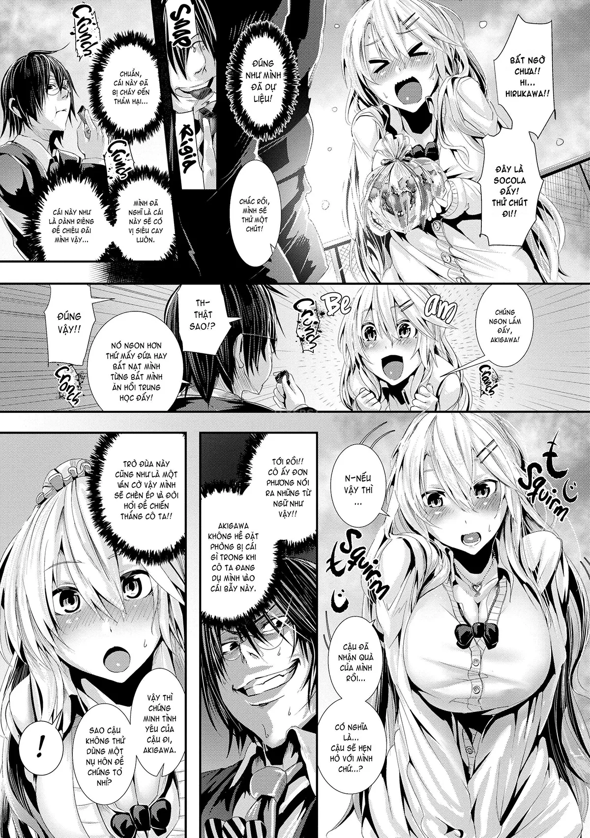 HentaiVN.net - Ảnh 6 - Wild at School [Defrightful School Mystery; Married Woman Midnight; Village of Eight Hakama; The Da Weenci Code; Chick Wrecked; Stone-Faced Detective All-Knight Scoop; Wack Job Valentine; Wack Job Sudden Death; Star Sex; Interviews And Entrance Exams] - Chap 7 - Wack Job Valentine