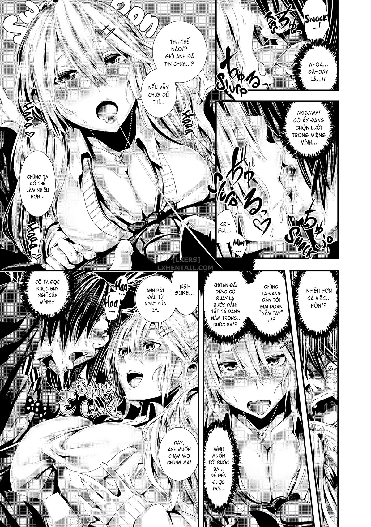HentaiVN.net - Ảnh 8 - Wild at School [Defrightful School Mystery; Married Woman Midnight; Village of Eight Hakama; The Da Weenci Code; Chick Wrecked; Stone-Faced Detective All-Knight Scoop; Wack Job Valentine; Wack Job Sudden Death; Star Sex; Interviews And Entrance Exams] - Chap 7 - Wack Job Valentine