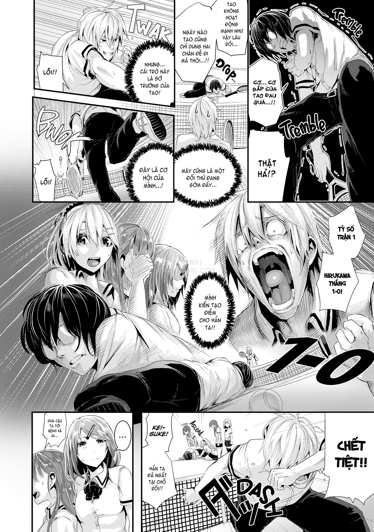 HentaiVN.net - Ảnh 5 - Wild at School [Defrightful School Mystery; Married Woman Midnight; Village of Eight Hakama; The Da Weenci Code; Chick Wrecked; Stone-Faced Detective All-Knight Scoop; Wack Job Valentine; Wack Job Sudden Death; Star Sex; Interviews And Entrance Exams] - Chap 8 - Wack Job Sudden Death