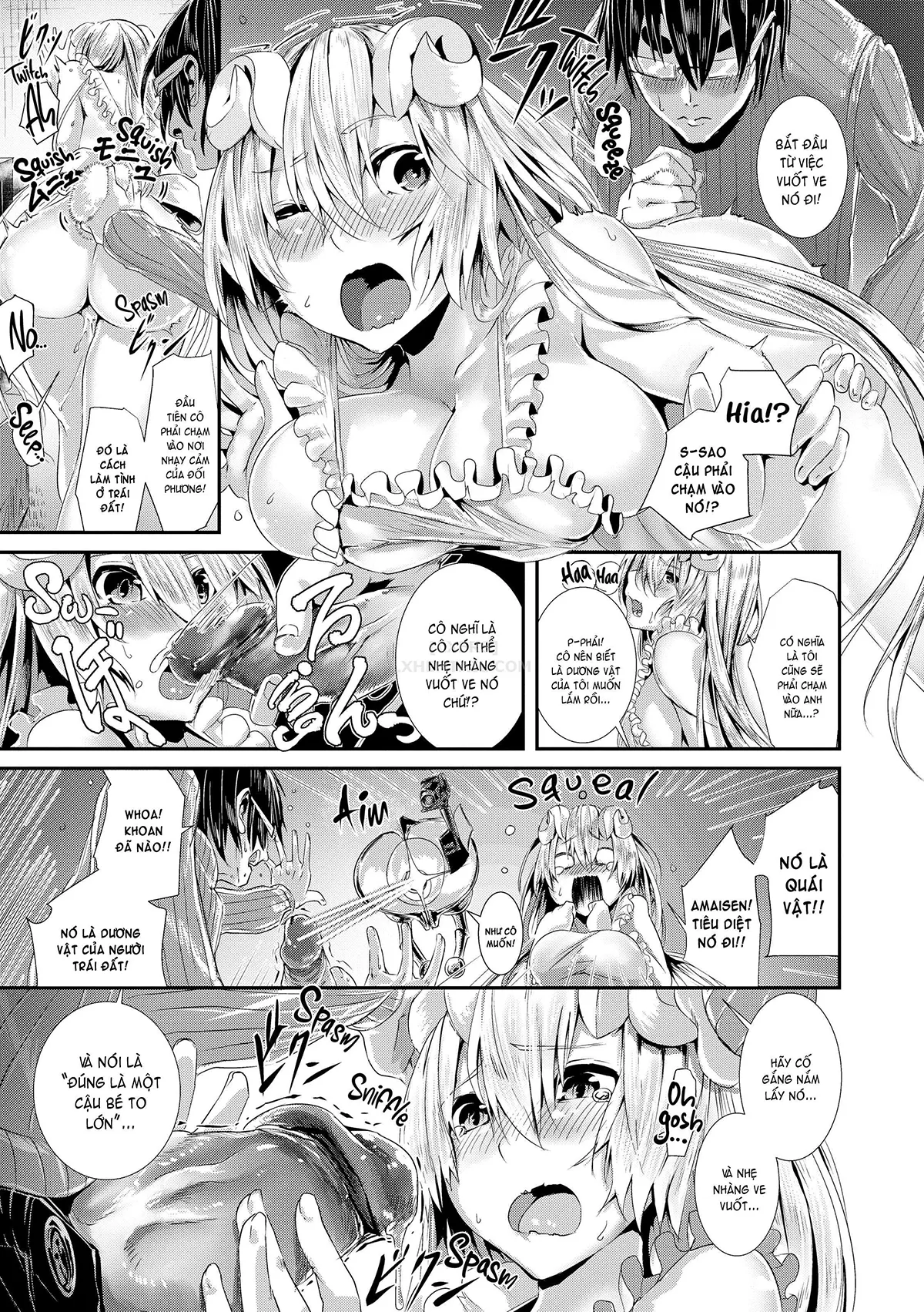 HentaiVN.net - Ảnh 8 - Wild at School [Defrightful School Mystery; Married Woman Midnight; Village of Eight Hakama; The Da Weenci Code; Chick Wrecked; Stone-Faced Detective All-Knight Scoop; Wack Job Valentine; Wack Job Sudden Death; Star Sex; Interviews And Entrance Exams] - Chap 9 - Star Sex