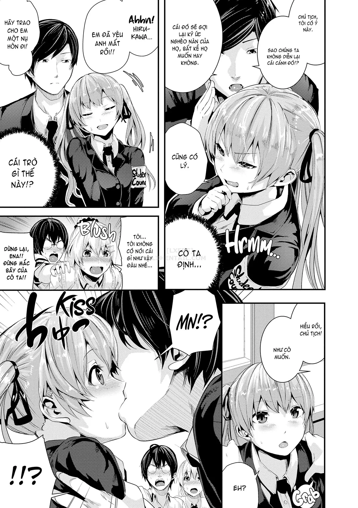 HentaiVN.net - Ảnh 3 - Wild at School [Defrightful School Mystery; Married Woman Midnight; Village of Eight Hakama; The Da Weenci Code; Chick Wrecked; Stone-Faced Detective All-Knight Scoop; Wack Job Valentine; Wack Job Sudden Death; Star Sex; Interviews And Entrance Exams] - Chap 12 - Wack Job Nemesis