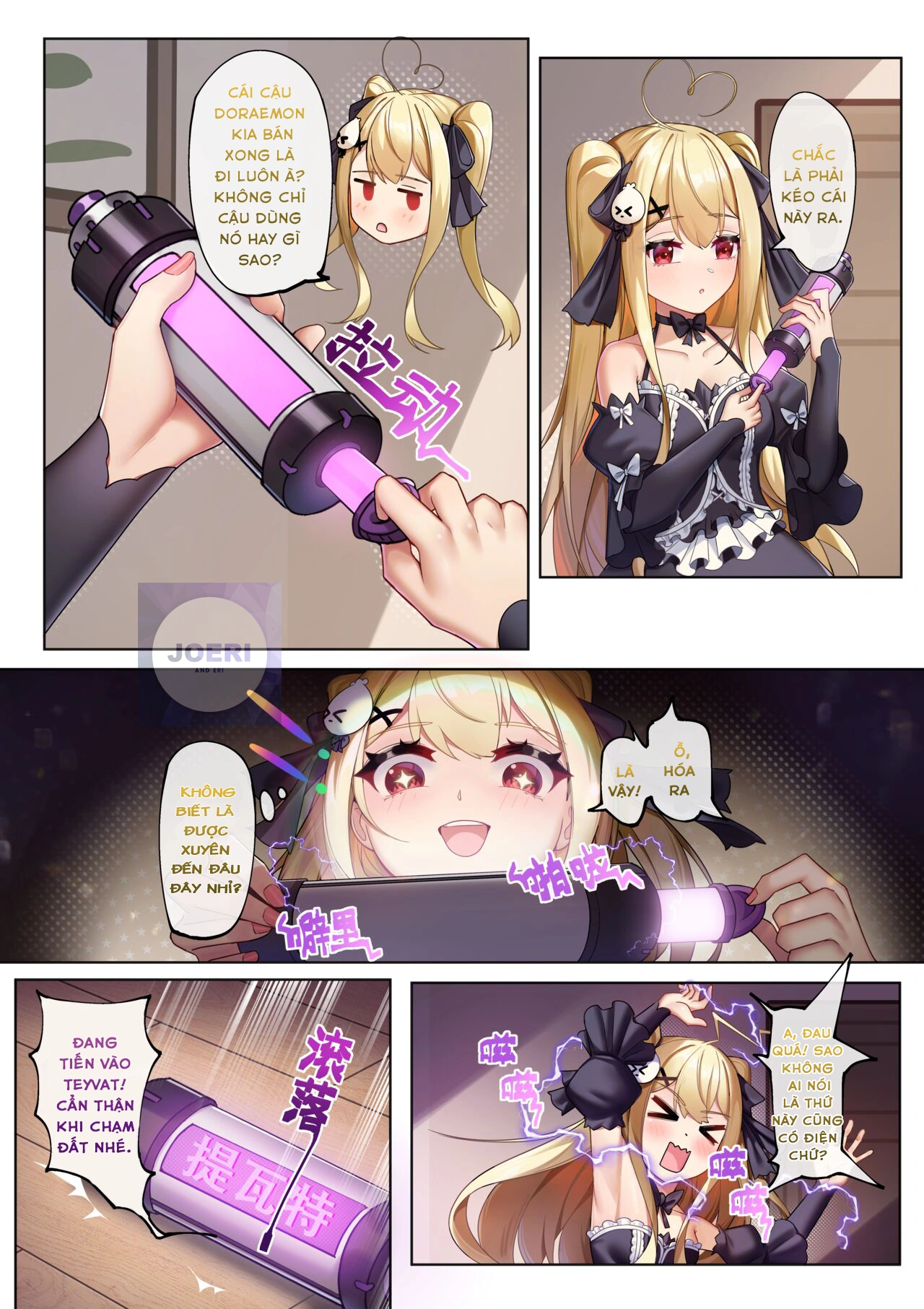 HentaiVN.net - Ảnh 3 - Teyvat ni Teni Shitara, Chimyaku Ijou de Minna Les ni Nacchatta - Oneshot
