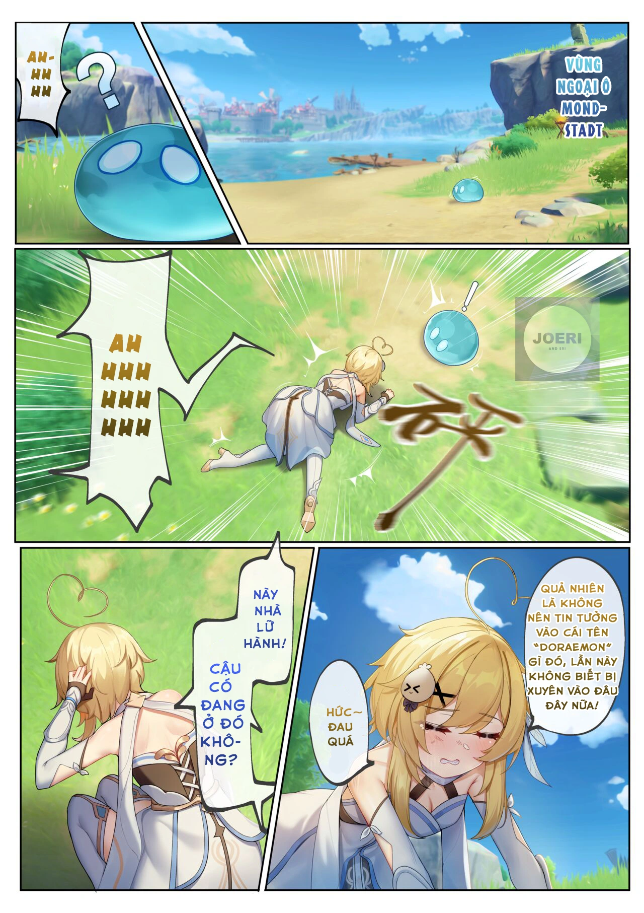 HentaiVN.net - Ảnh 4 - Teyvat ni Teni Shitara, Chimyaku Ijou de Minna Les ni Nacchatta - Oneshot