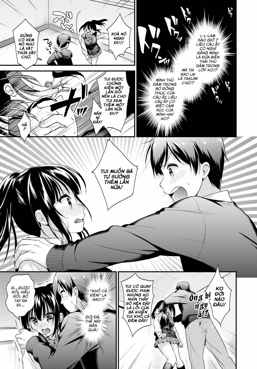 HentaiVN.net - Ảnh 5 - Yêu nhau lắm, cắn nhau đau! [The More They Fight, the More They Like Each Other!] - Oneshot
