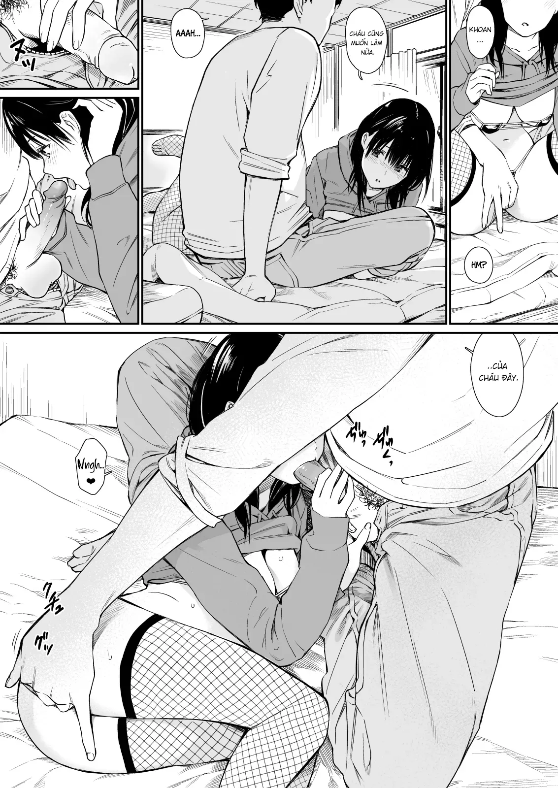HentaiVN.net - Ảnh 13 - Giết thời gian cùng cháu gái - Oneshot