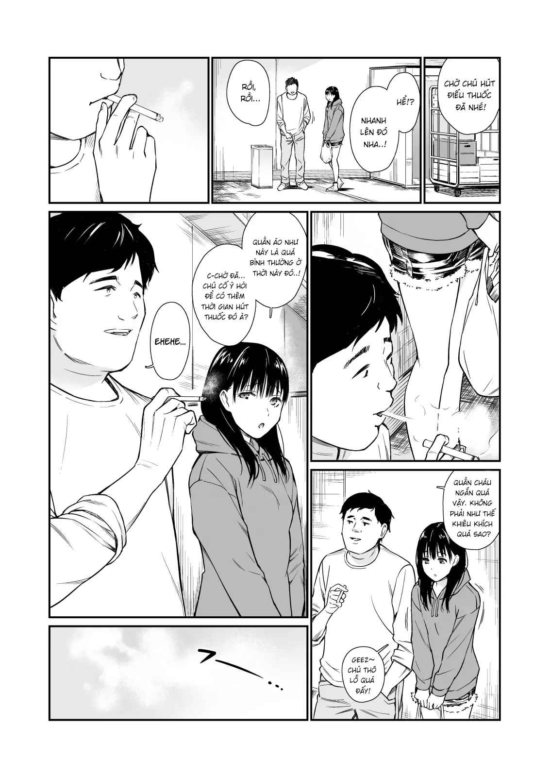 HentaiVN.net - Ảnh 4 - Giết thời gian cùng cháu gái - Oneshot