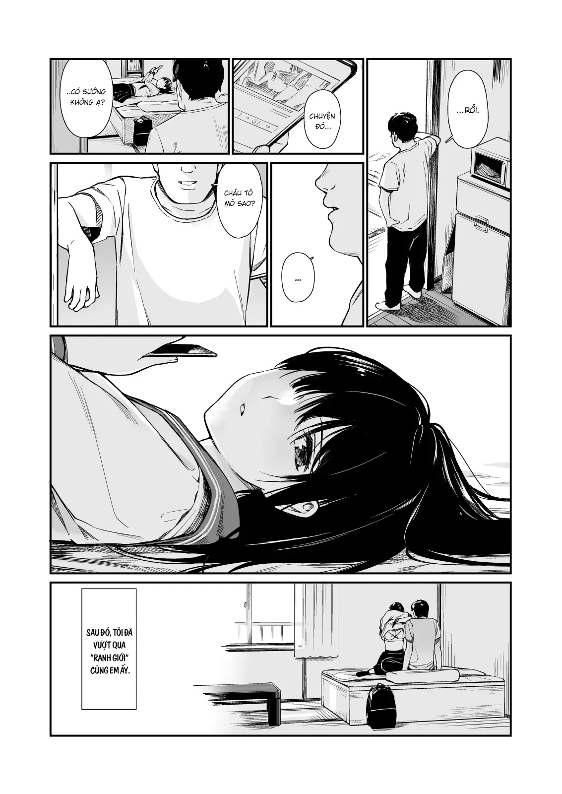 HentaiVN.net - Ảnh 9 - Giết thời gian cùng cháu gái - Oneshot