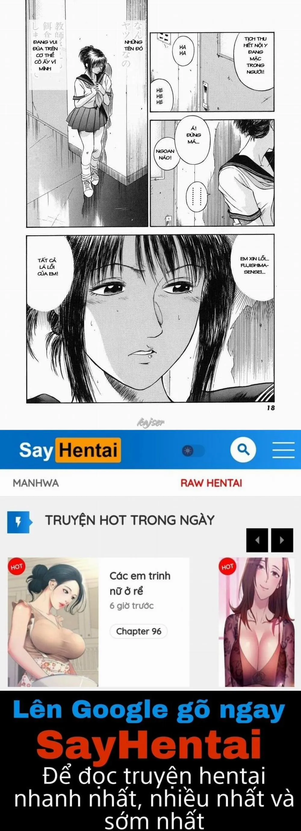 HentaiVN.net - Ảnh 22 - Dorei Jokyoushi Mashou no Curriculum - Chương 1