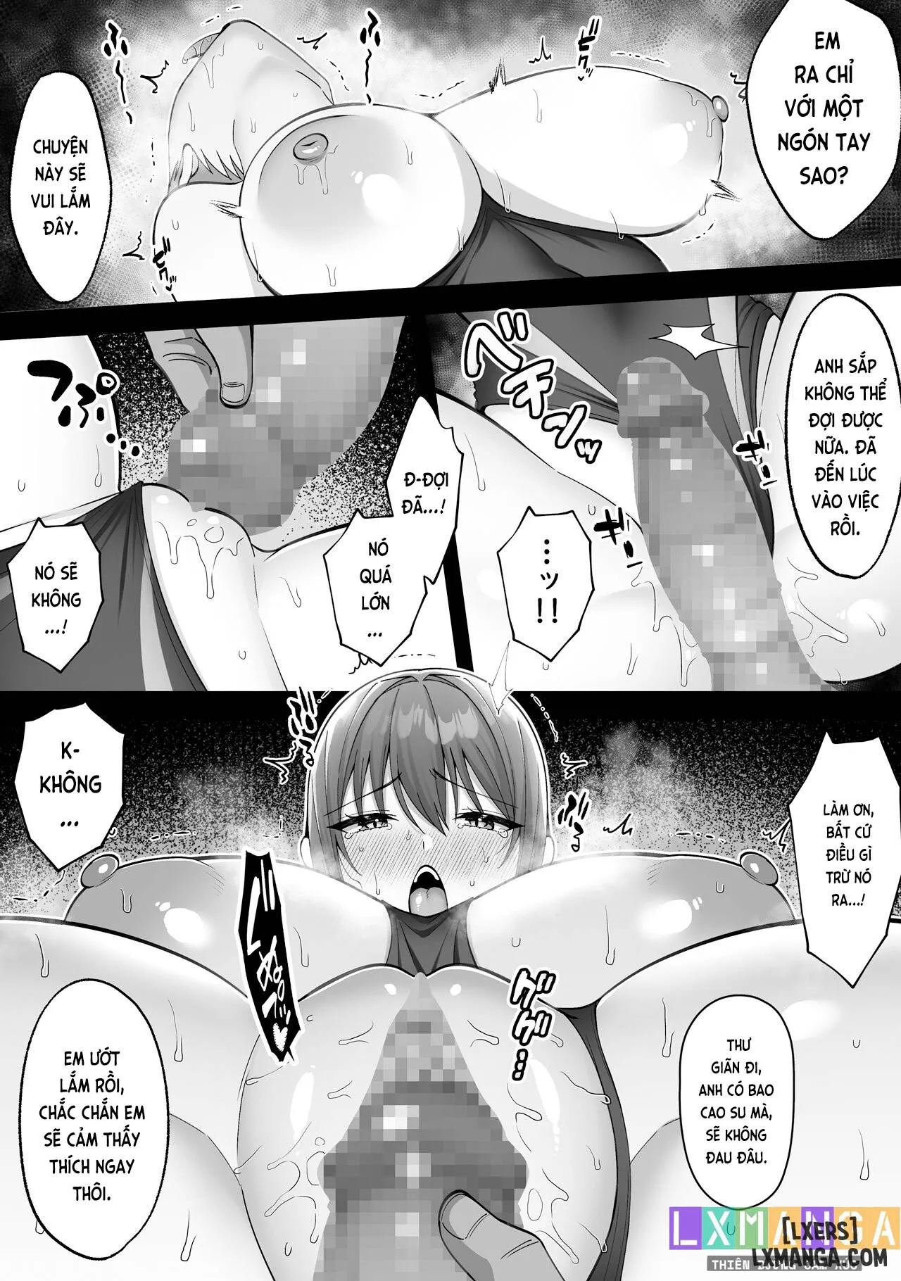 HentaiVN.net - Ảnh 13 - Suieibu no Kanojo ga Netorarete Charao no Kyokon ni Ochiru made - Oneshot.