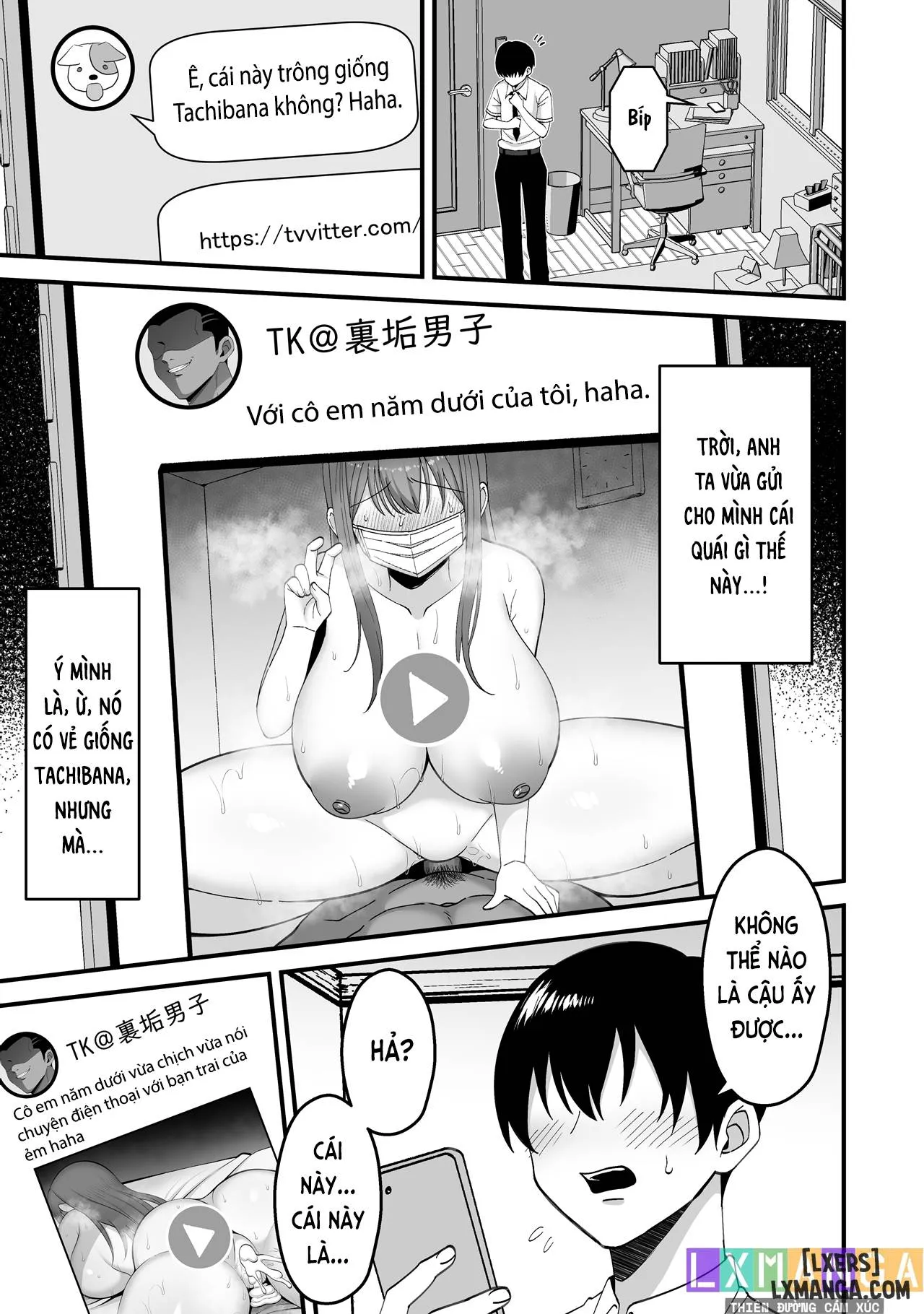 HentaiVN.net - Ảnh 4 - Suieibu no Kanojo ga Netorarete Charao no Kyokon ni Ochiru made - Oneshot.