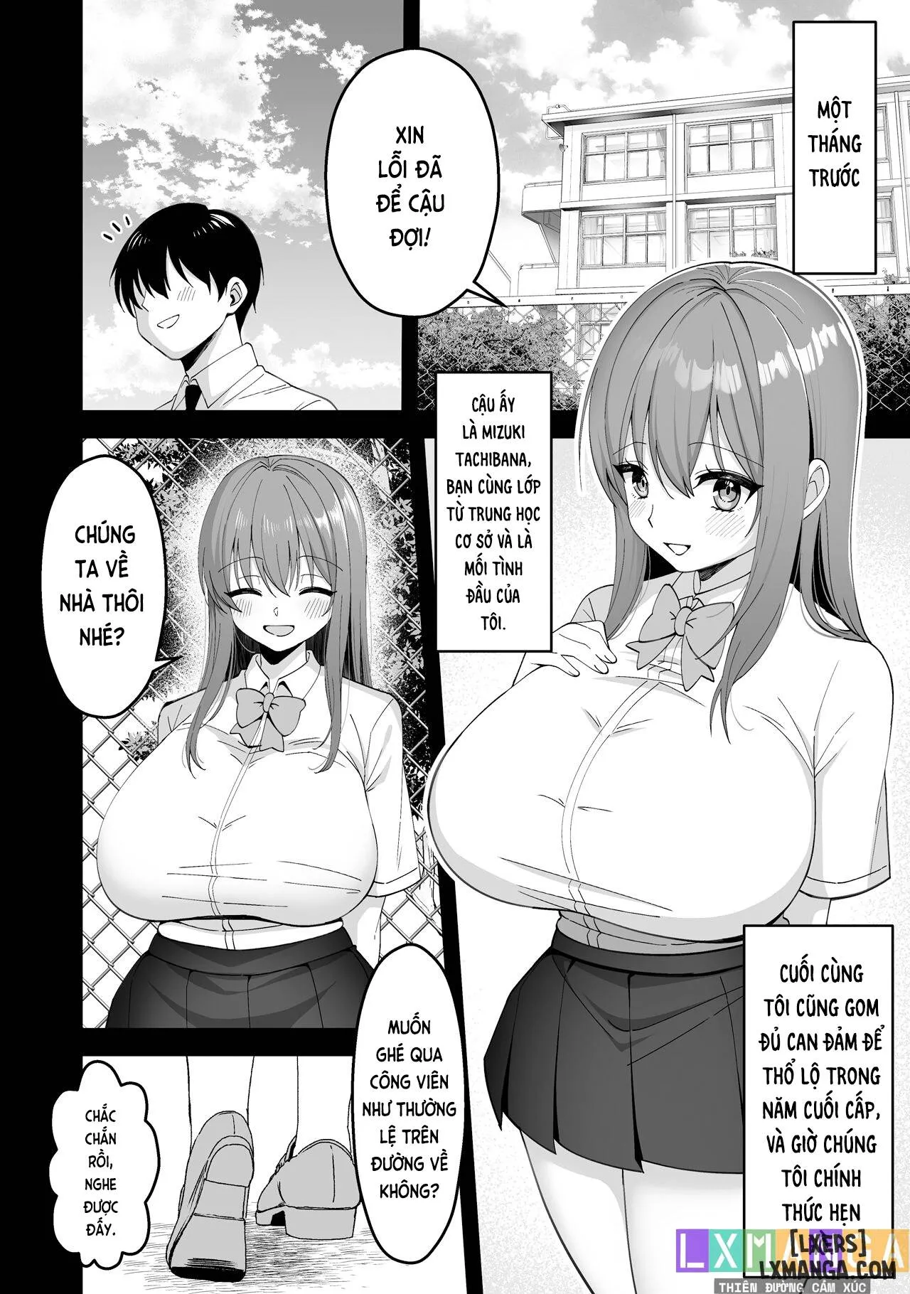 HentaiVN.net - Ảnh 5 - Suieibu no Kanojo ga Netorarete Charao no Kyokon ni Ochiru made - Oneshot.