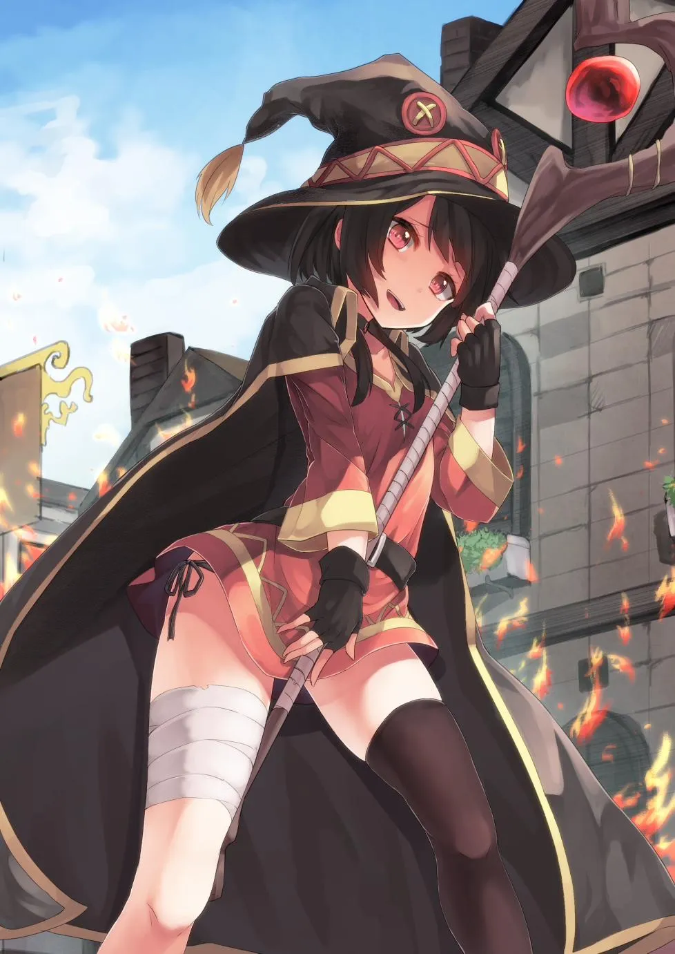 HentaiVN.net - Ảnh 4 - Hình Ảnh 18+ - Chương Megumin 0 Kono Subarashii Sekai ni Shukufuku wo!