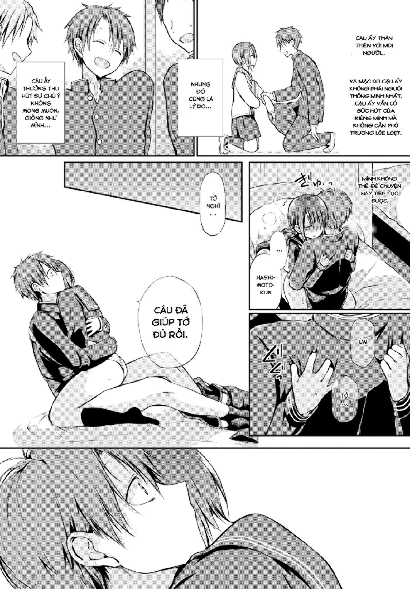 HentaiVN.net - Ảnh 9 - Hãy Nhìn Vào Anh Đi - Oneshot