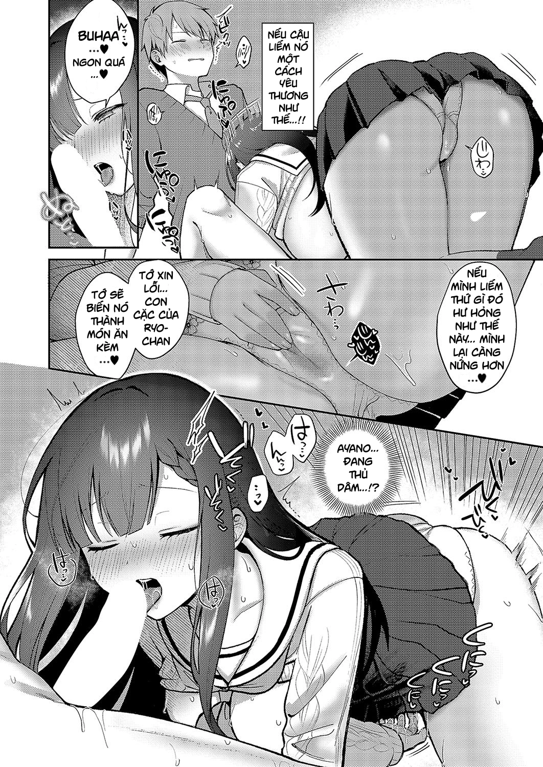 HentaiVN.net - Ảnh 12 - Uso to Honne no Kousaten - Oneshots