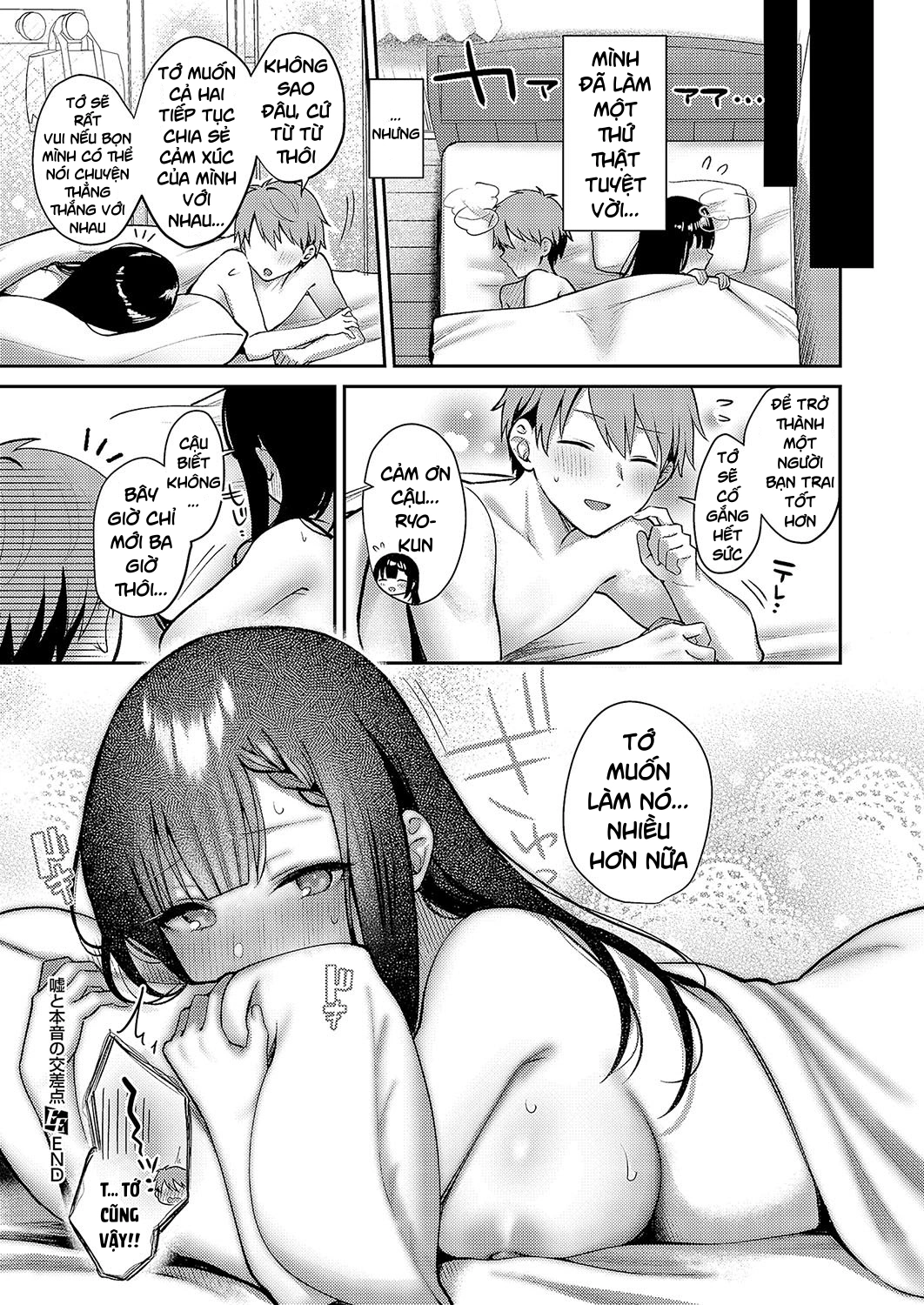 HentaiVN.net - Ảnh 32 - Uso to Honne no Kousaten - Oneshots