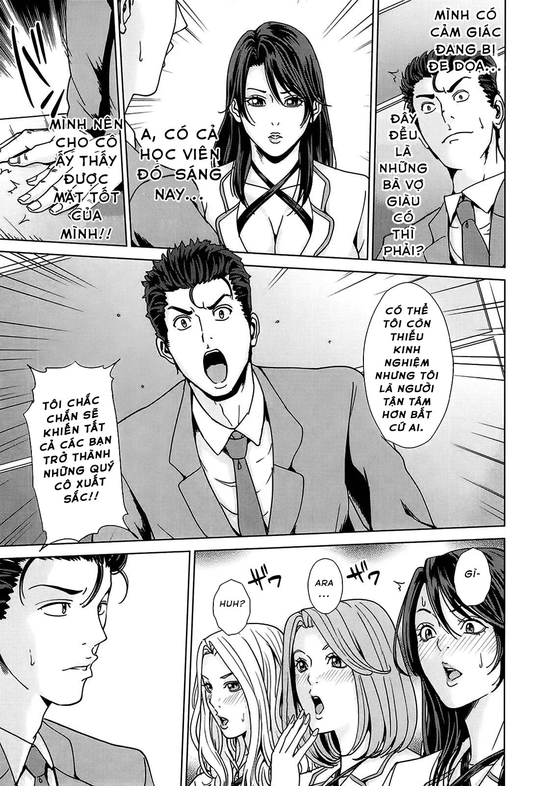 HentaiVN.net - Ảnh 5 - Học viện người vợ quốc dân - NATIONAL WIVES ACADEMY [Kokuritsu Hitozuma Gakuen] - Chap 1: Thụ thai