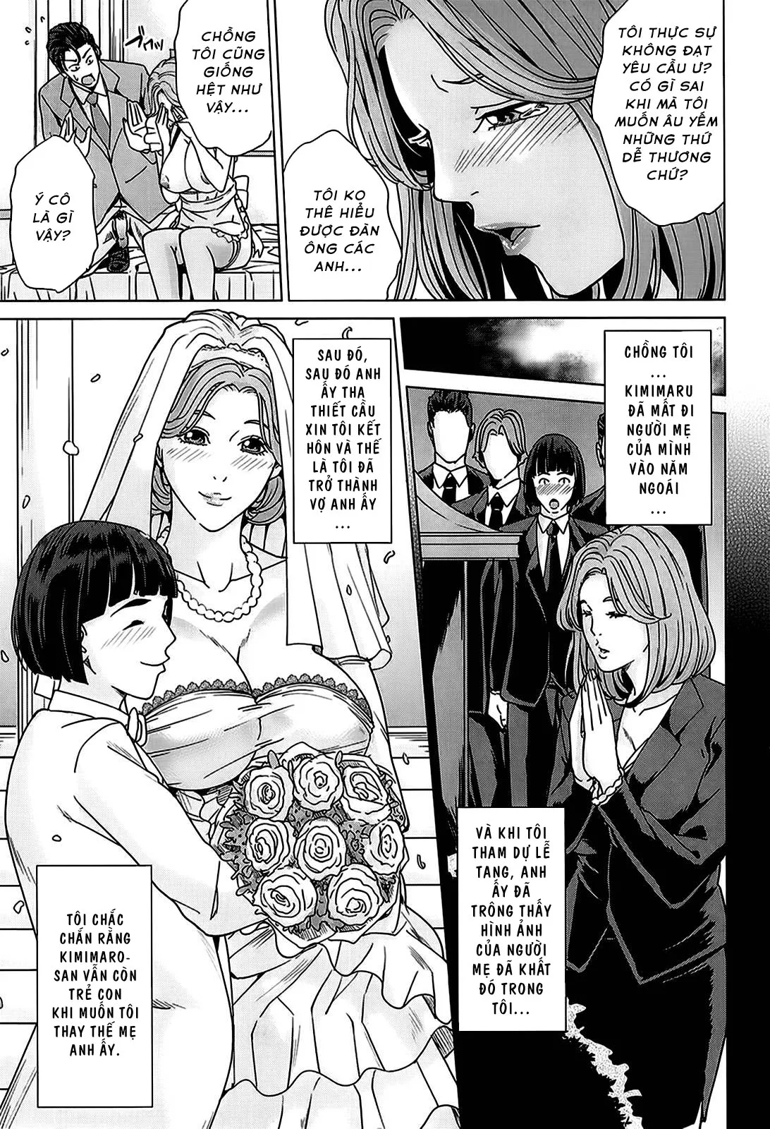 HentaiVN.net - Ảnh 12 - Học viện người vợ quốc dân - NATIONAL WIVES ACADEMY [Kokuritsu Hitozuma Gakuen] - Chap 2: SM Kẻ thống trị