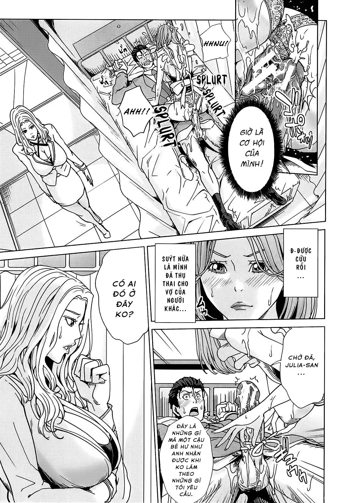 HentaiVN.net - Ảnh 22 - Học viện người vợ quốc dân - NATIONAL WIVES ACADEMY [Kokuritsu Hitozuma Gakuen] - Chap 2: SM Kẻ thống trị