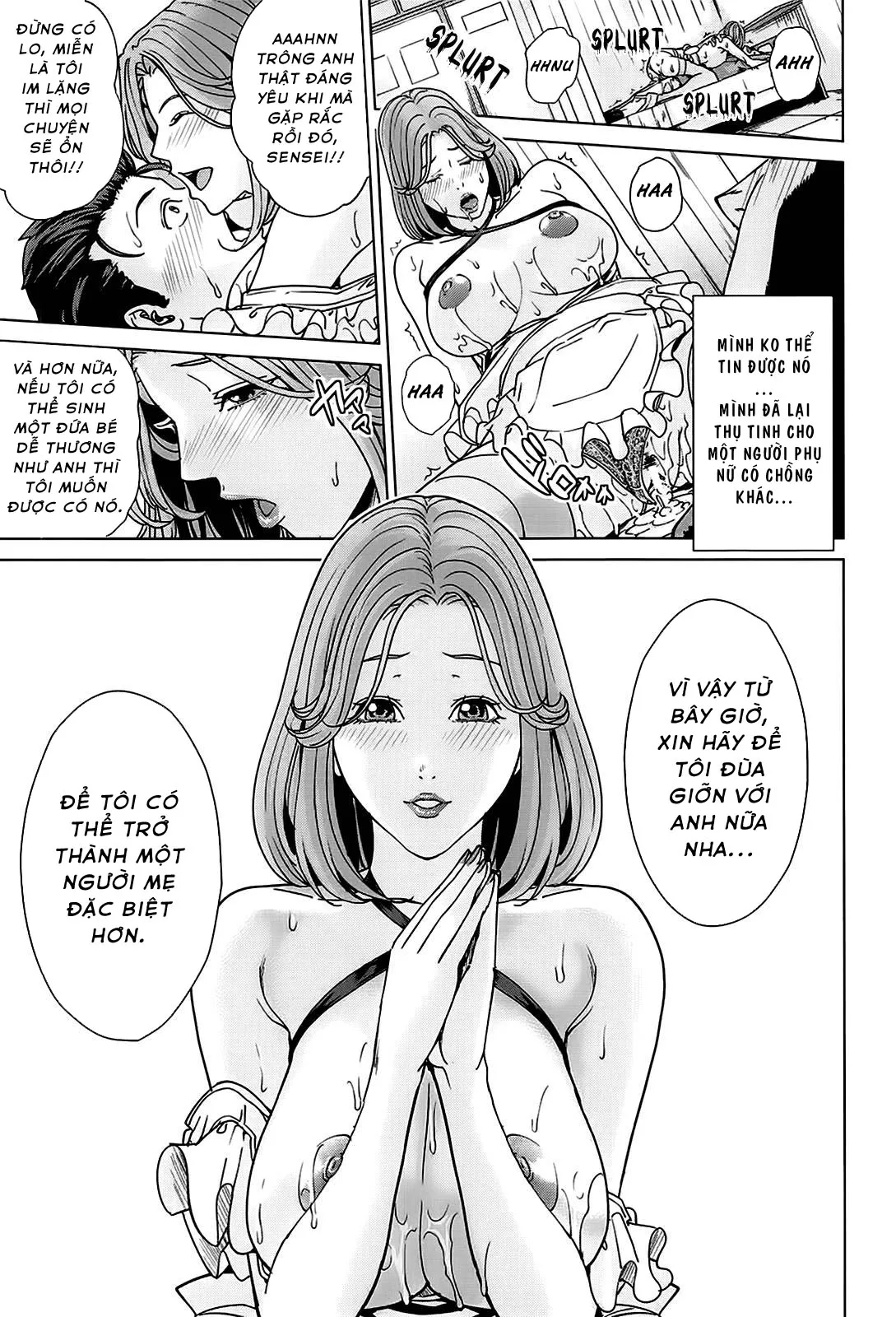 HentaiVN.net - Ảnh 28 - Học viện người vợ quốc dân - NATIONAL WIVES ACADEMY [Kokuritsu Hitozuma Gakuen] - Chap 2: SM Kẻ thống trị