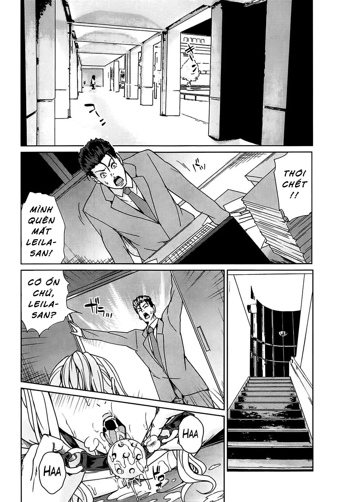 HentaiVN.net - Ảnh 12 - Học viện người vợ quốc dân - NATIONAL WIVES ACADEMY [Kokuritsu Hitozuma Gakuen] - Chap 3: Nô lệ tình dục