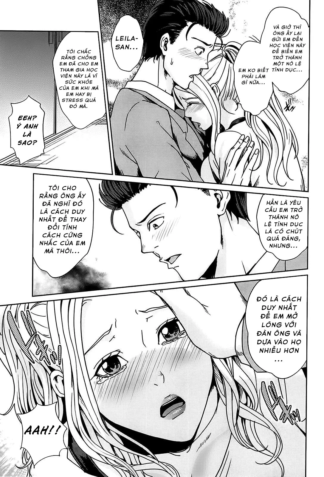 HentaiVN.net - Ảnh 19 - Học viện người vợ quốc dân - NATIONAL WIVES ACADEMY [Kokuritsu Hitozuma Gakuen] - Chap 3: Nô lệ tình dục