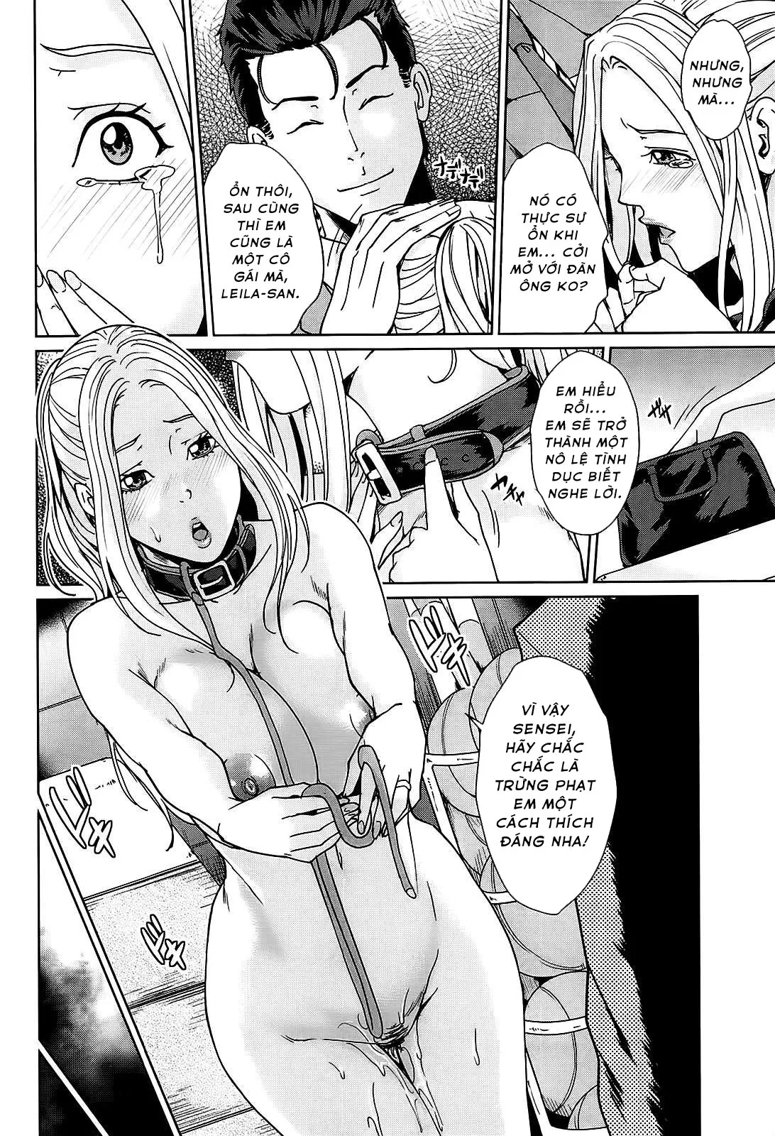 HentaiVN.net - Ảnh 20 - Học viện người vợ quốc dân - NATIONAL WIVES ACADEMY [Kokuritsu Hitozuma Gakuen] - Chap 3: Nô lệ tình dục