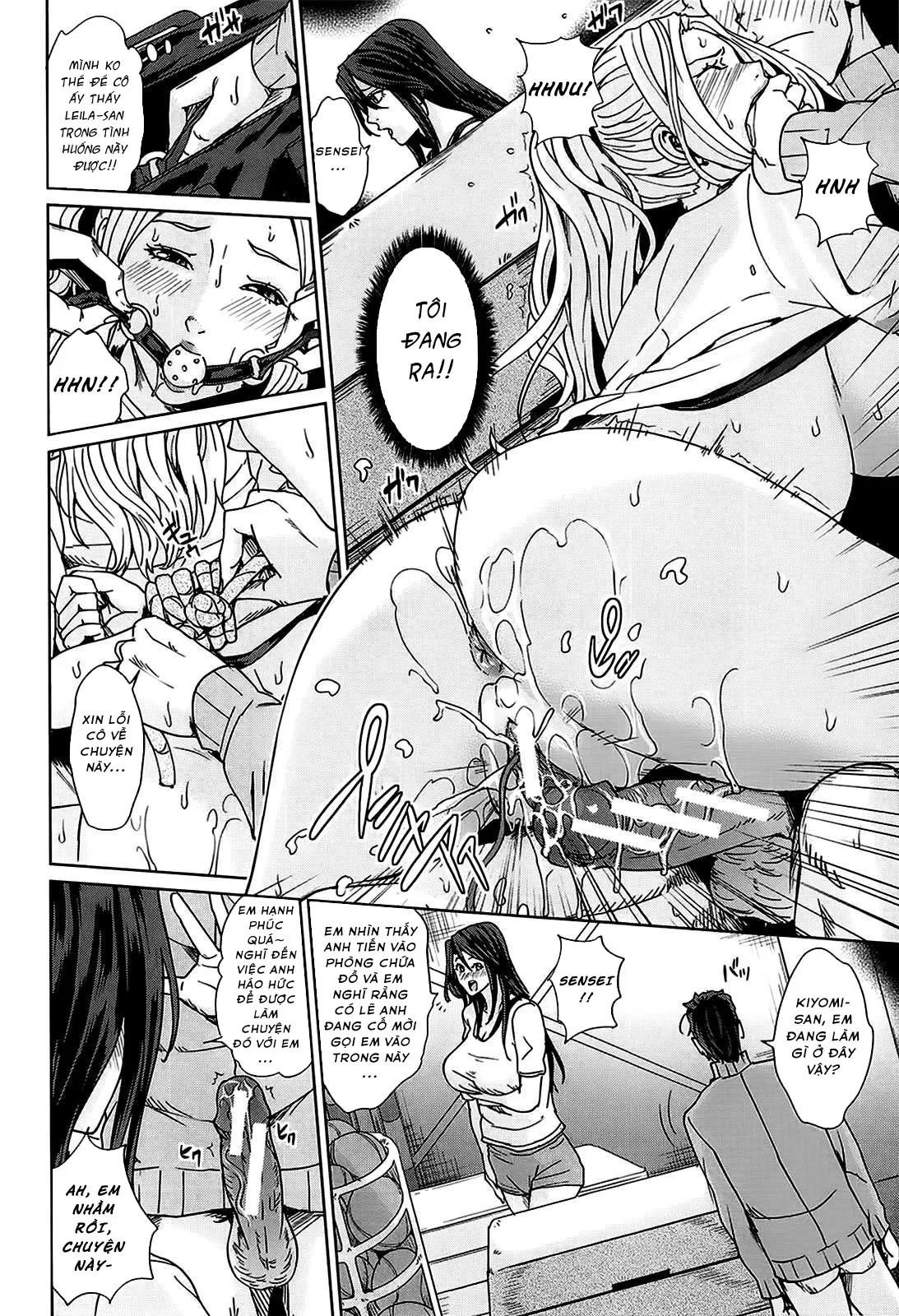 HentaiVN.net - Ảnh 8 - Học viện người vợ quốc dân - NATIONAL WIVES ACADEMY [Kokuritsu Hitozuma Gakuen] - Chap 3: Nô lệ tình dục