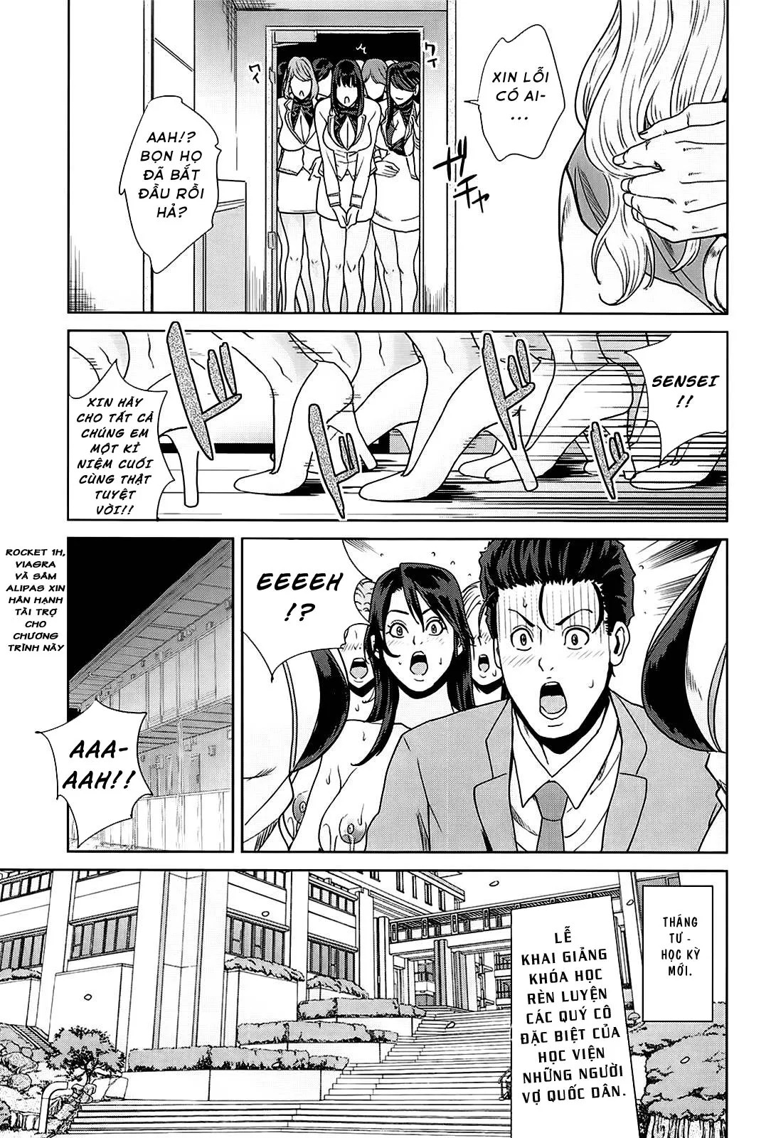 HentaiVN.net - Ảnh 25 - Học viện người vợ quốc dân - NATIONAL WIVES ACADEMY [Kokuritsu Hitozuma Gakuen] - Chap 4: End