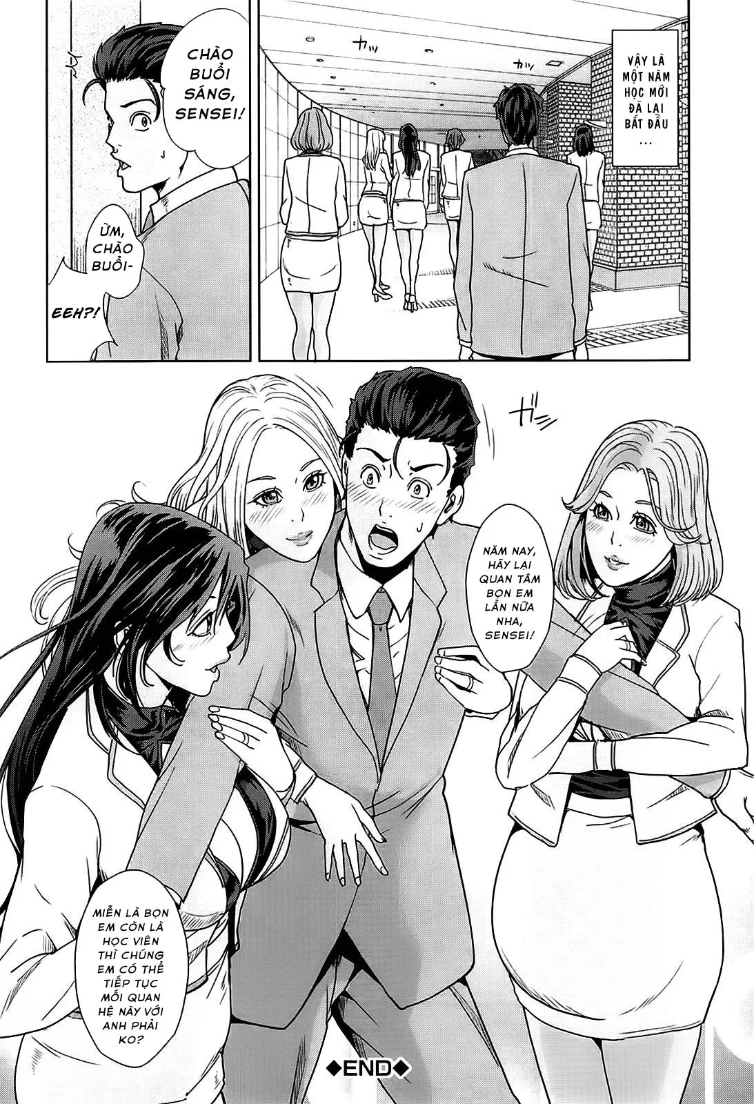 HentaiVN.net - Ảnh 26 - Học viện người vợ quốc dân - NATIONAL WIVES ACADEMY [Kokuritsu Hitozuma Gakuen] - Chap 4: End