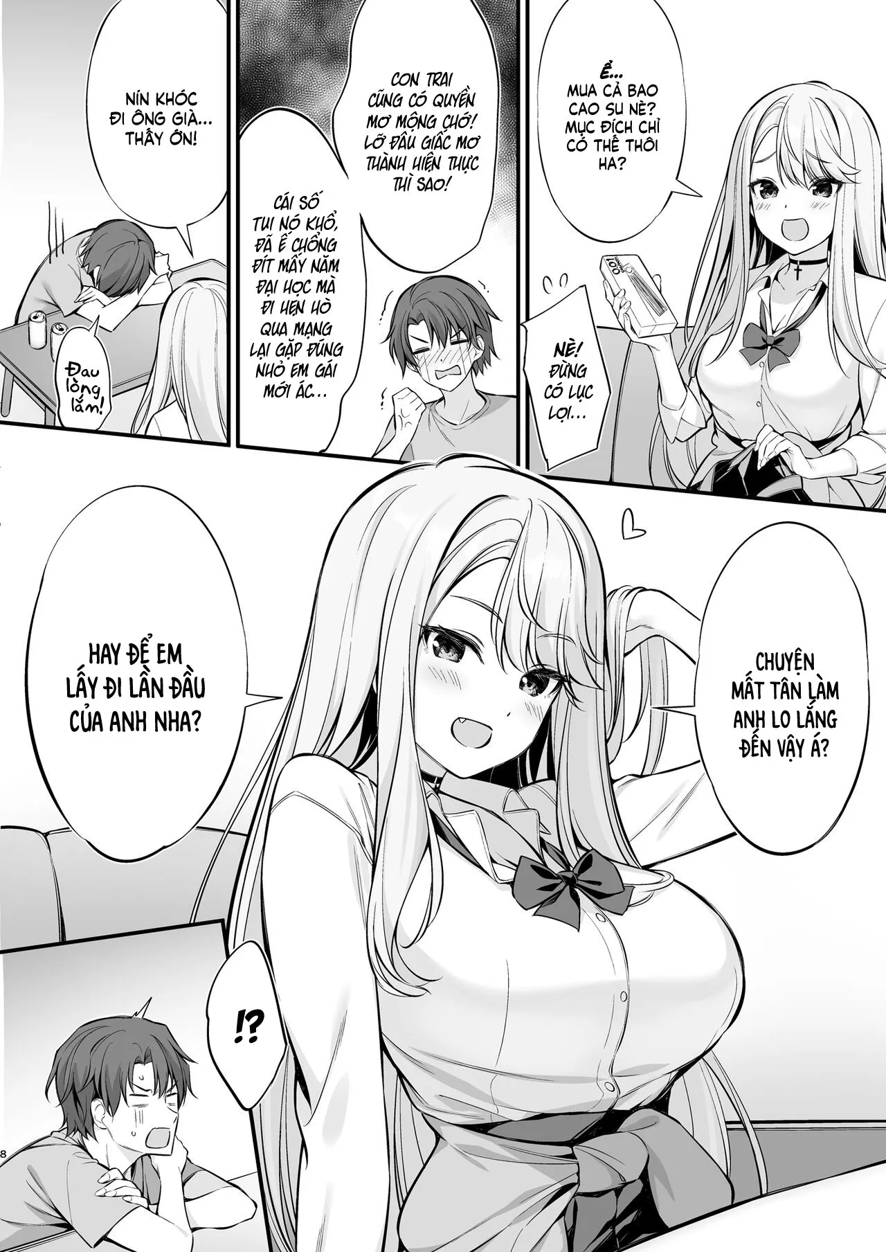 HentaiVN.net - Ảnh 6 - Gái Quen Trên Mạng Hóa Ra Là Nhỏ Em Gyaru [SNSで出会ったのはギャル化した妹でした ; SNS de Deatta no wa Gyaru-ka shita Imouto Deshita; The Person I Met on SNS Was My Younger Sister Who Turned Into a Gal] - Anh trai x em gái