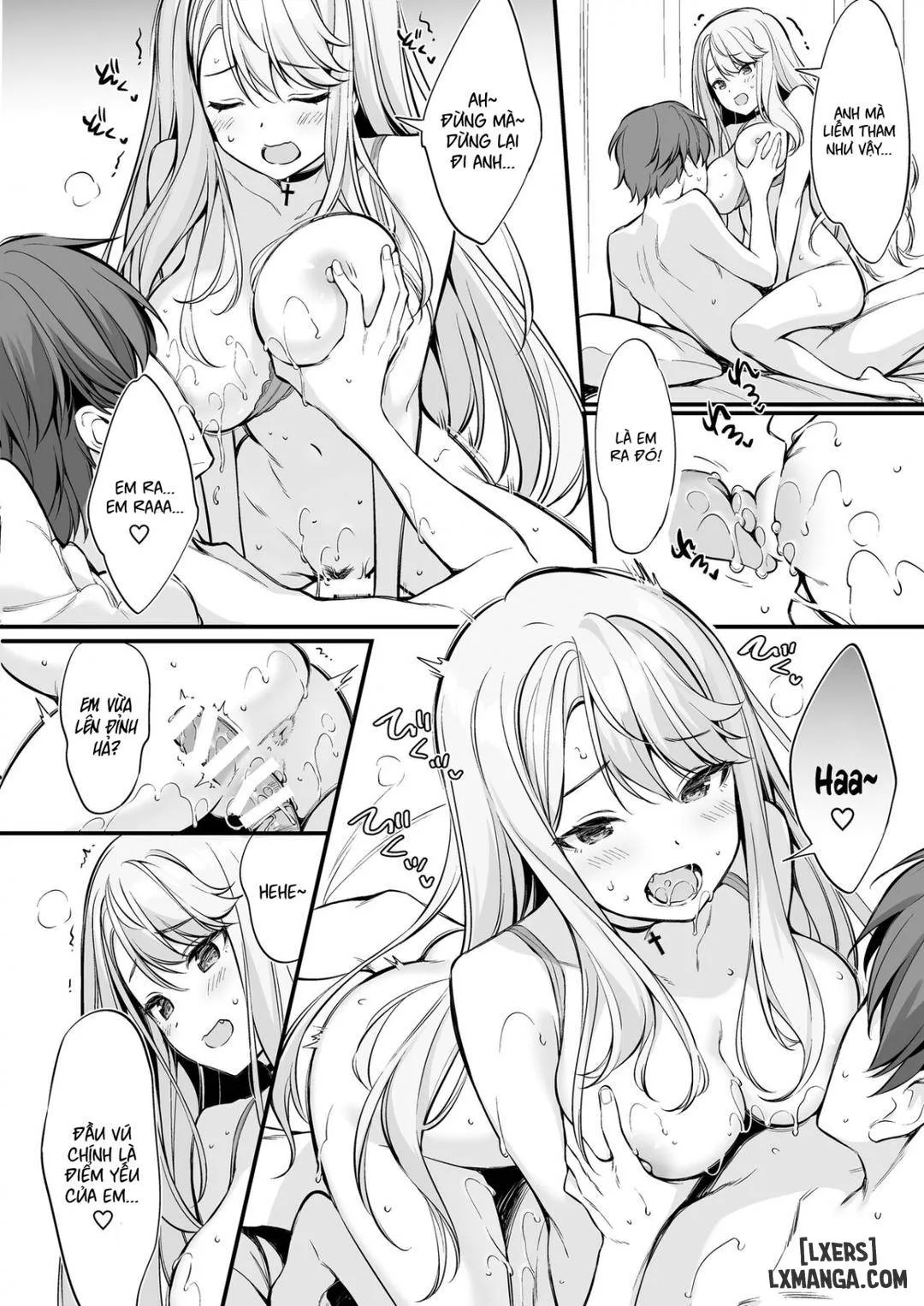 HentaiVN.net - Ảnh 13 - Gái Quen Trên Mạng Hóa Ra Là Nhỏ Em Gyaru [SNSで出会ったのはギャル化した妹でした ; SNS de Deatta no wa Gyaru-ka shita Imouto Deshita; The Person I Met on SNS Was My Younger Sister Who Turned Into a Gal] - Oneshot