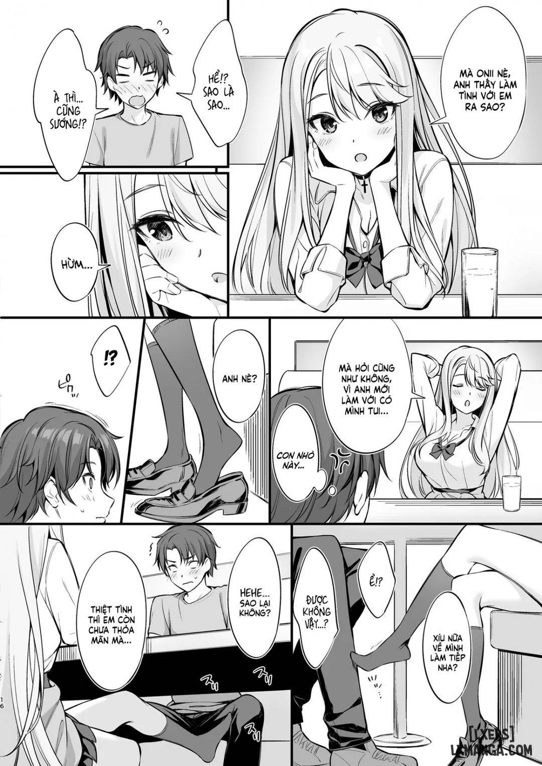 HentaiVN.net - Ảnh 8 - Gái Quen Trên Mạng Hóa Ra Là Nhỏ Em Gyaru [SNSで出会ったのはギャル化した妹でした ; SNS de Deatta no wa Gyaru-ka shita Imouto Deshita; The Person I Met on SNS Was My Younger Sister Who Turned Into a Gal] - Oneshot