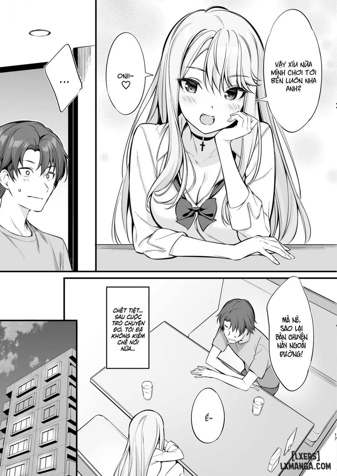 HentaiVN.net - Ảnh 9 - Gái Quen Trên Mạng Hóa Ra Là Nhỏ Em Gyaru [SNSで出会ったのはギャル化した妹でした ; SNS de Deatta no wa Gyaru-ka shita Imouto Deshita; The Person I Met on SNS Was My Younger Sister Who Turned Into a Gal] - Oneshot