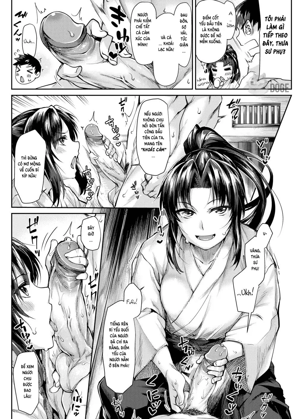 HentaiVN.net - Ảnh 4 - Gratified Mastery [免許快伝!; Menkyo kai Den!; Gratified Mastery] - Oneshot